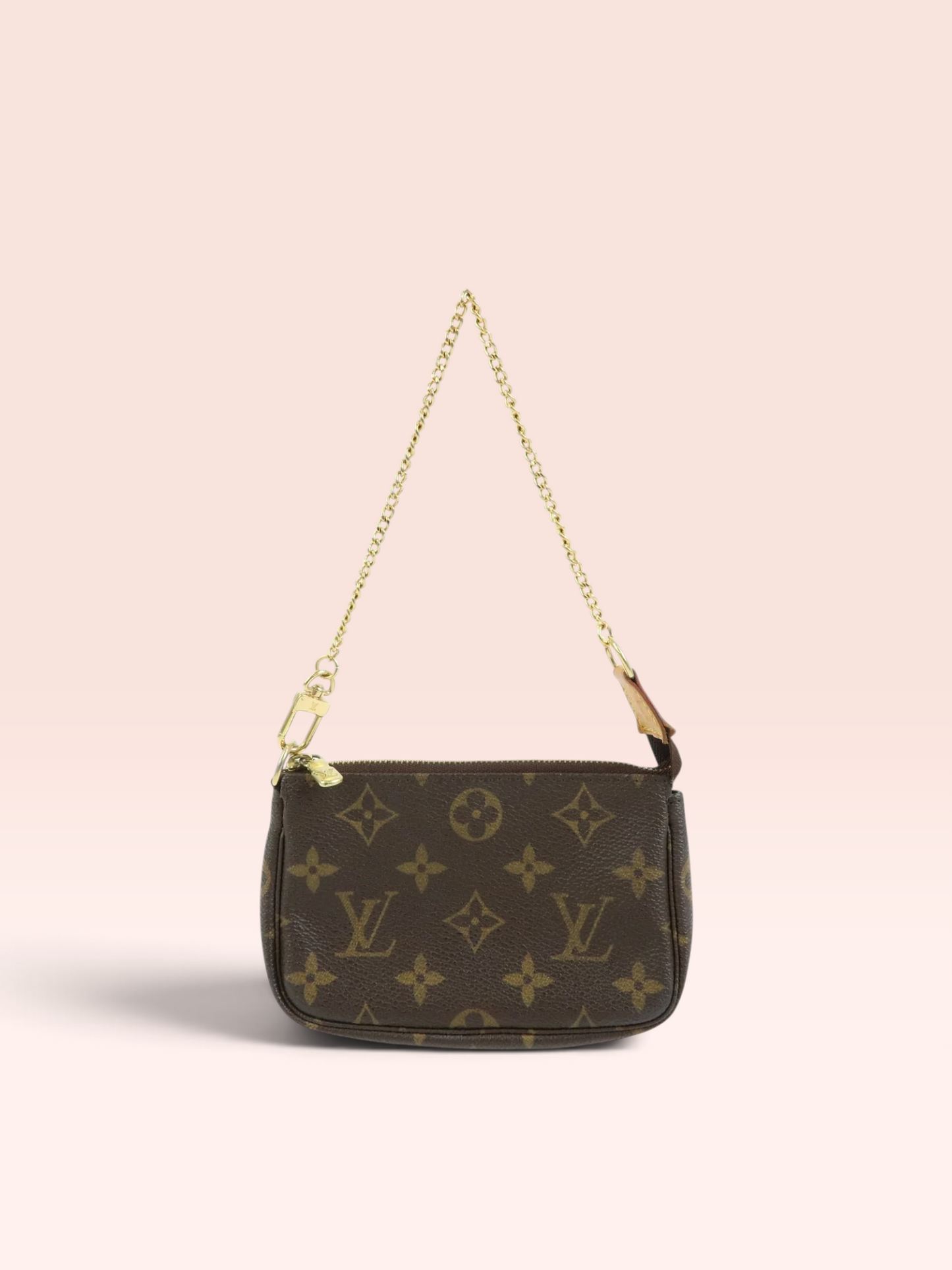 Louis Vuitton Monogram Canvas 0211 Mini Pochette Accessoires 2006
