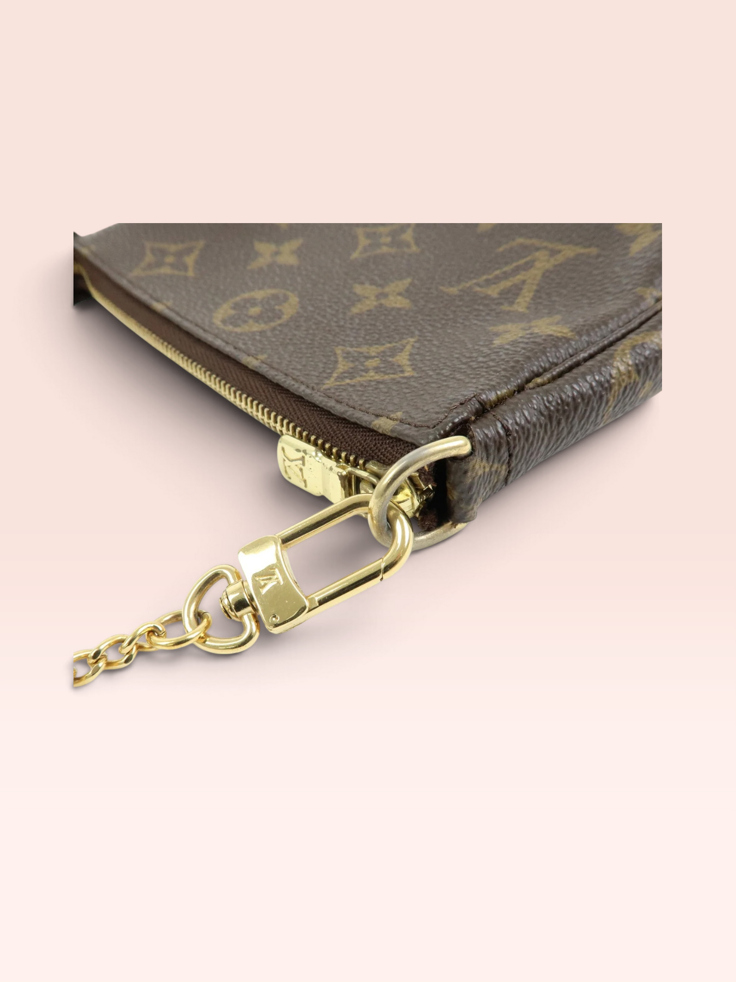 Louis Vuitton Monogram Canvas 0211 Mini Pochette Accessoires 2006