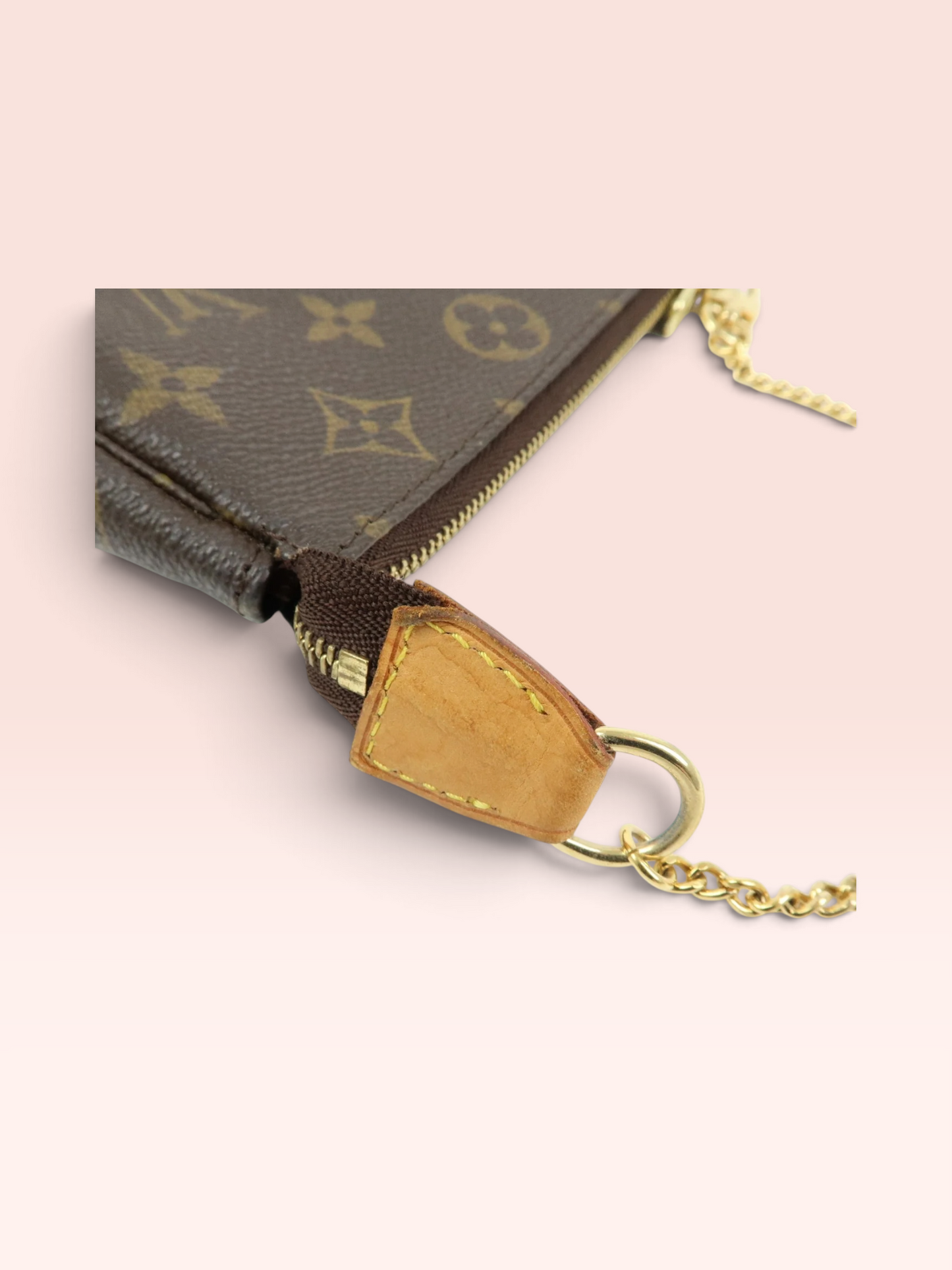 Louis Vuitton Monogram Canvas 0211 Mini Pochette Accessoires 2006