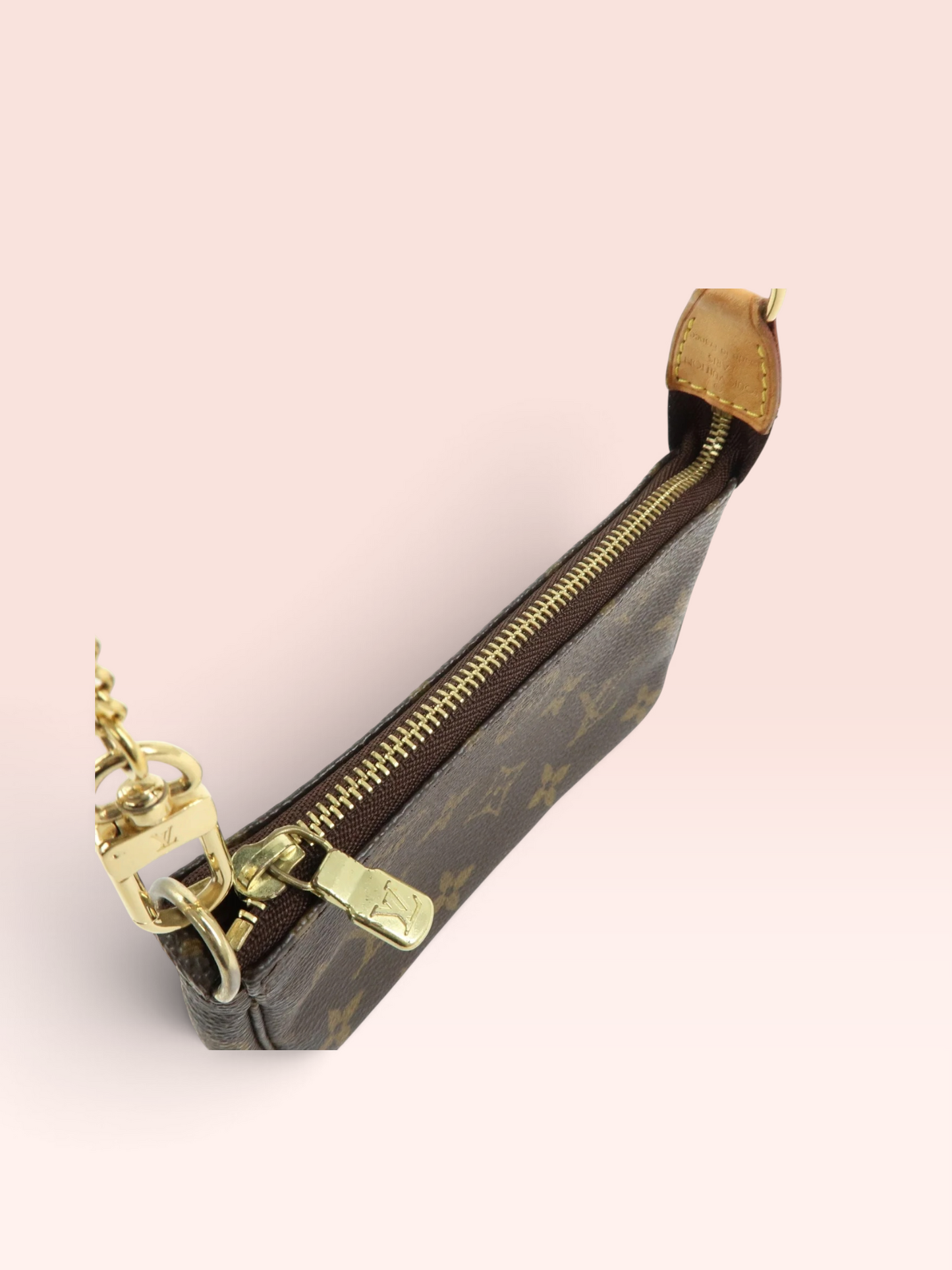 Louis Vuitton Monogram Canvas 0211 Mini Pochette Accessoires 2006