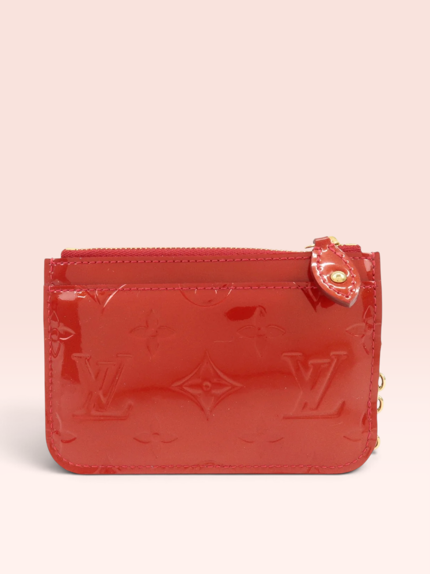 Louis Vuitton Vernis Leather Pochette Cles Pomme d'Amour 2010