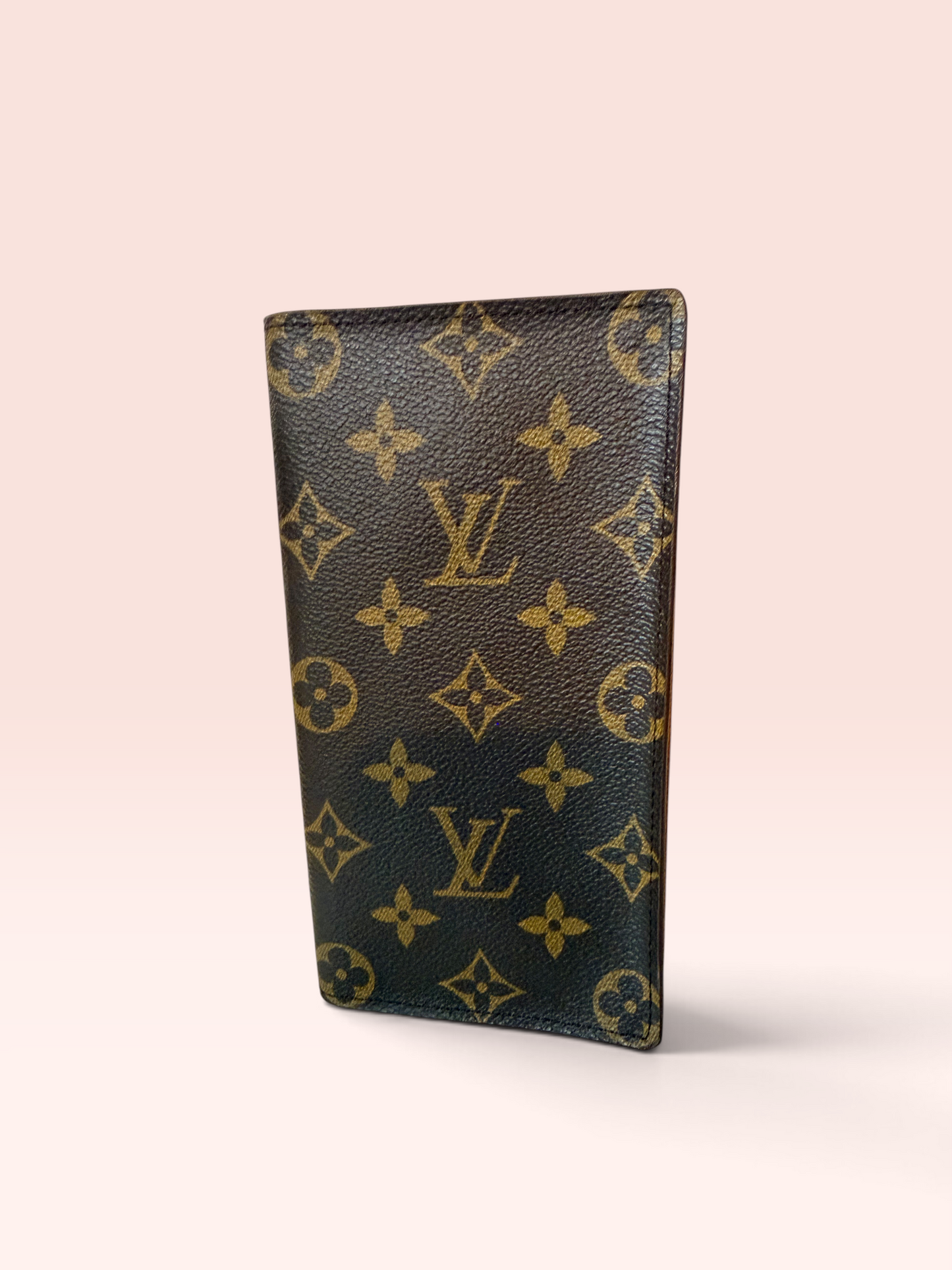 Louis Vuitton Monogram Checkbook 0216 Cover w Box 1995