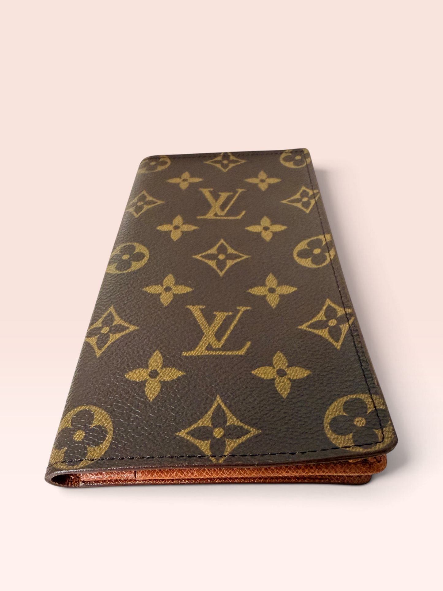 Louis Vuitton Monogram Checkbook 0216 Cover w Box 1995