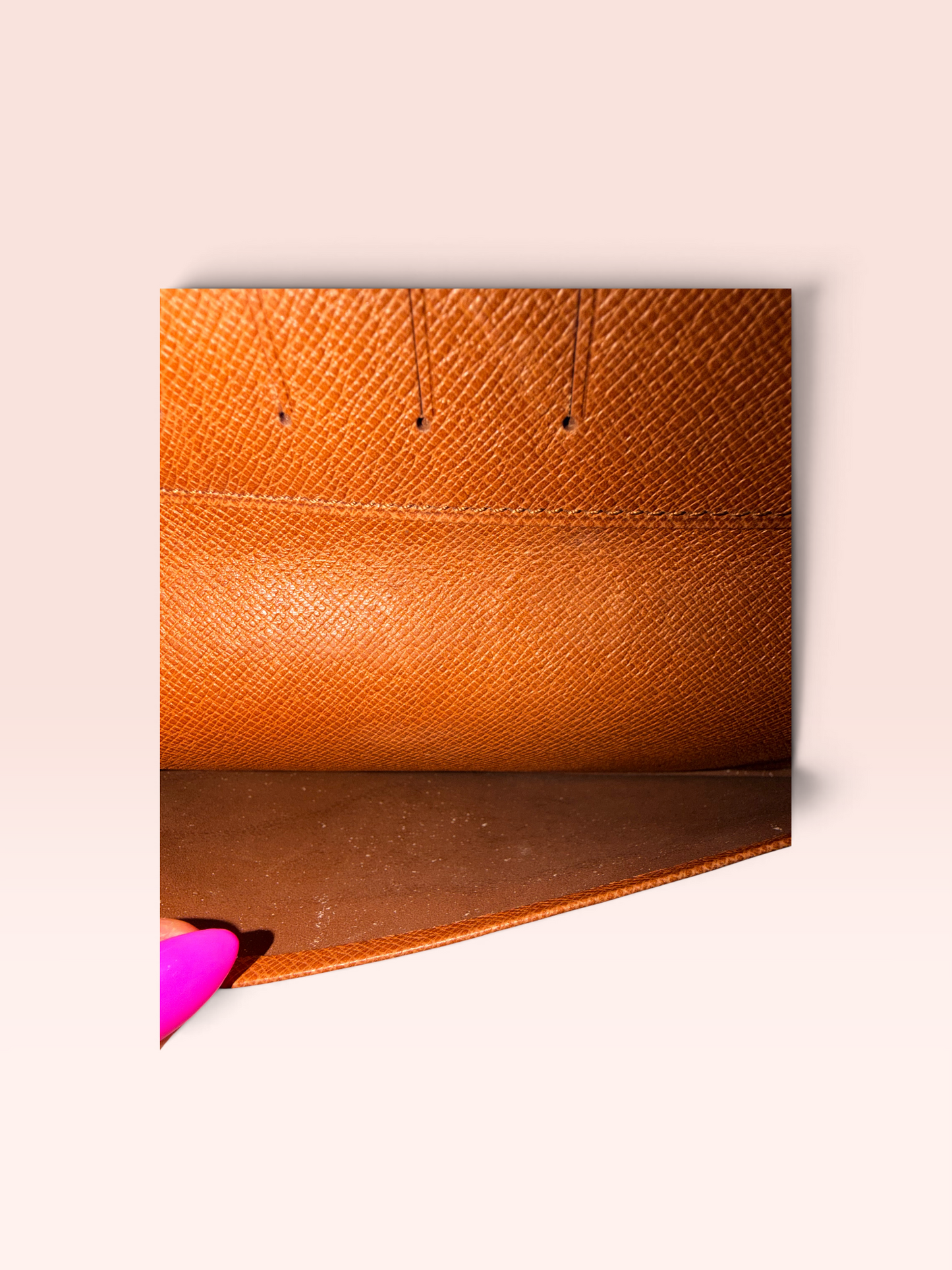 Louis Vuitton Monogram Checkbook 0216 Cover w Box 1995