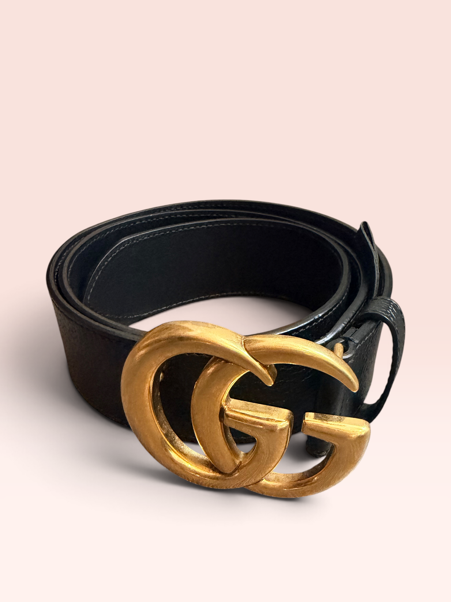 Gucci GG Marmont Belt (Black) Full Set