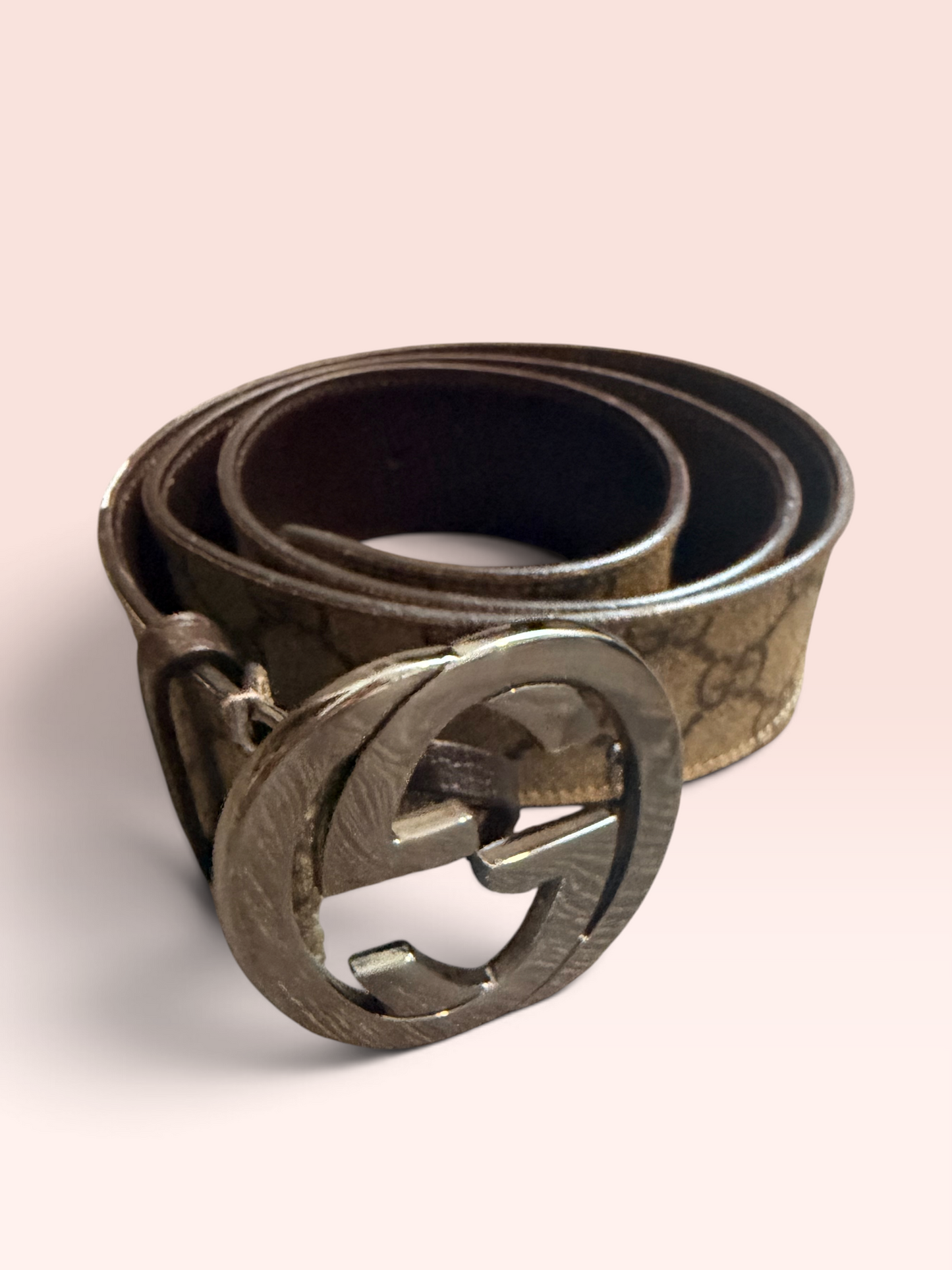 Gucci GG Supreme Canvas Belt Size 100 cm 40
