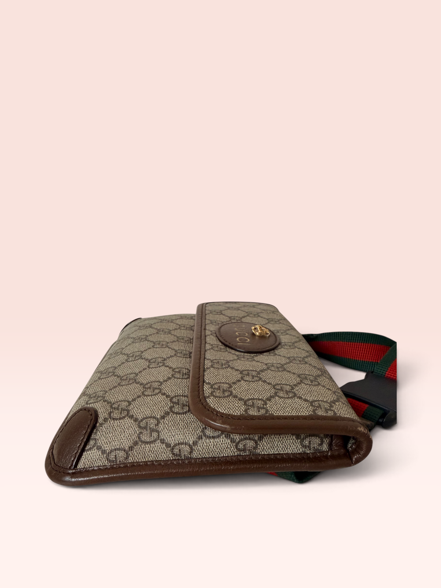Gucci Coated Canvas Neo Vintage Belt Bag
