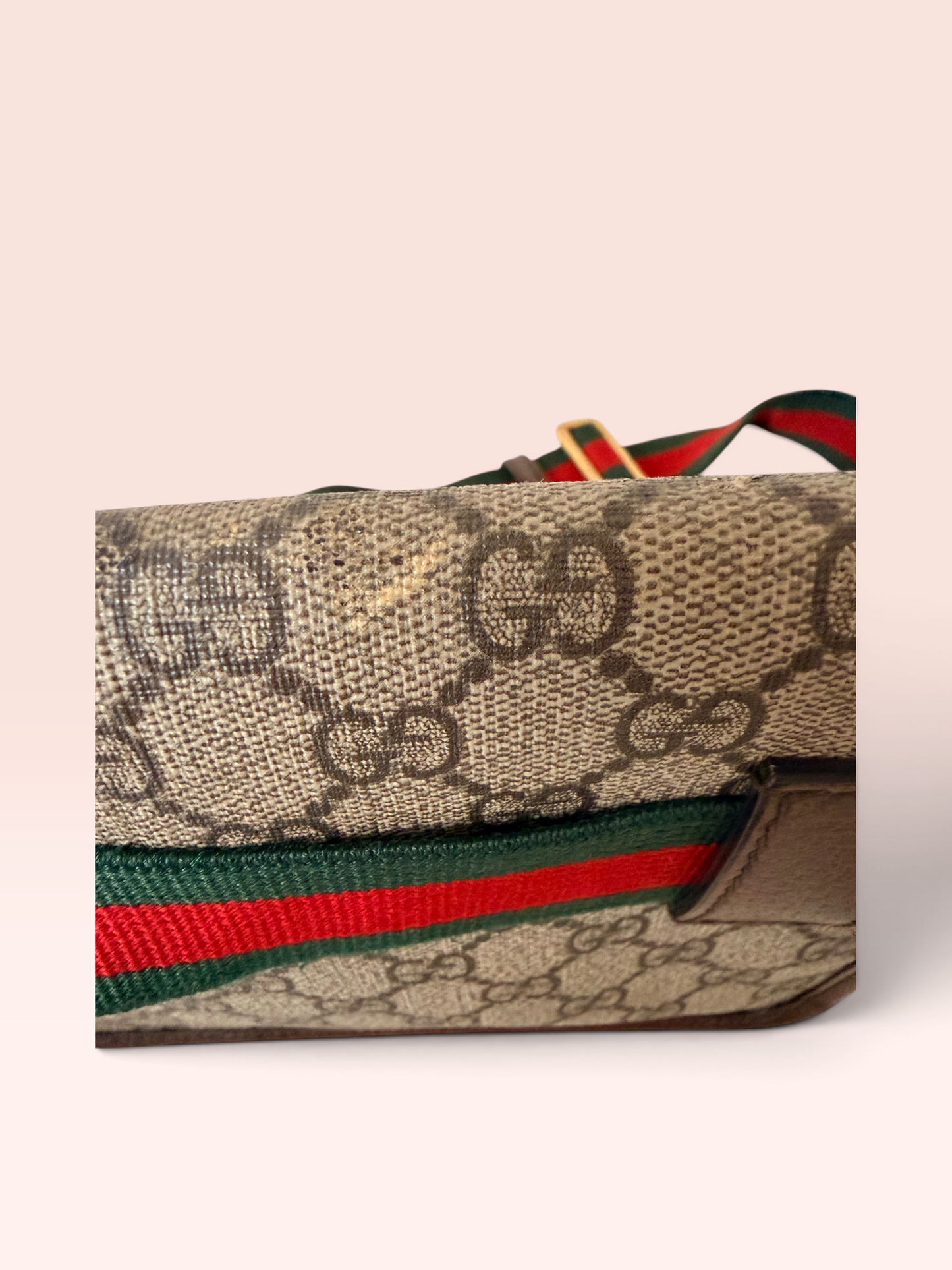 Gucci Coated Canvas Neo Vintage Belt Bag