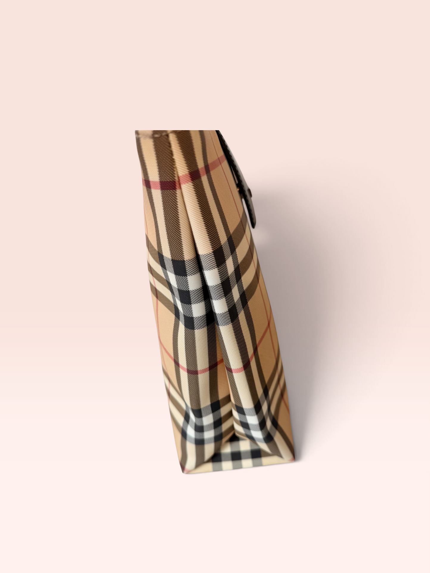 Burberry CANVAS Nova Check Top Handle Bag