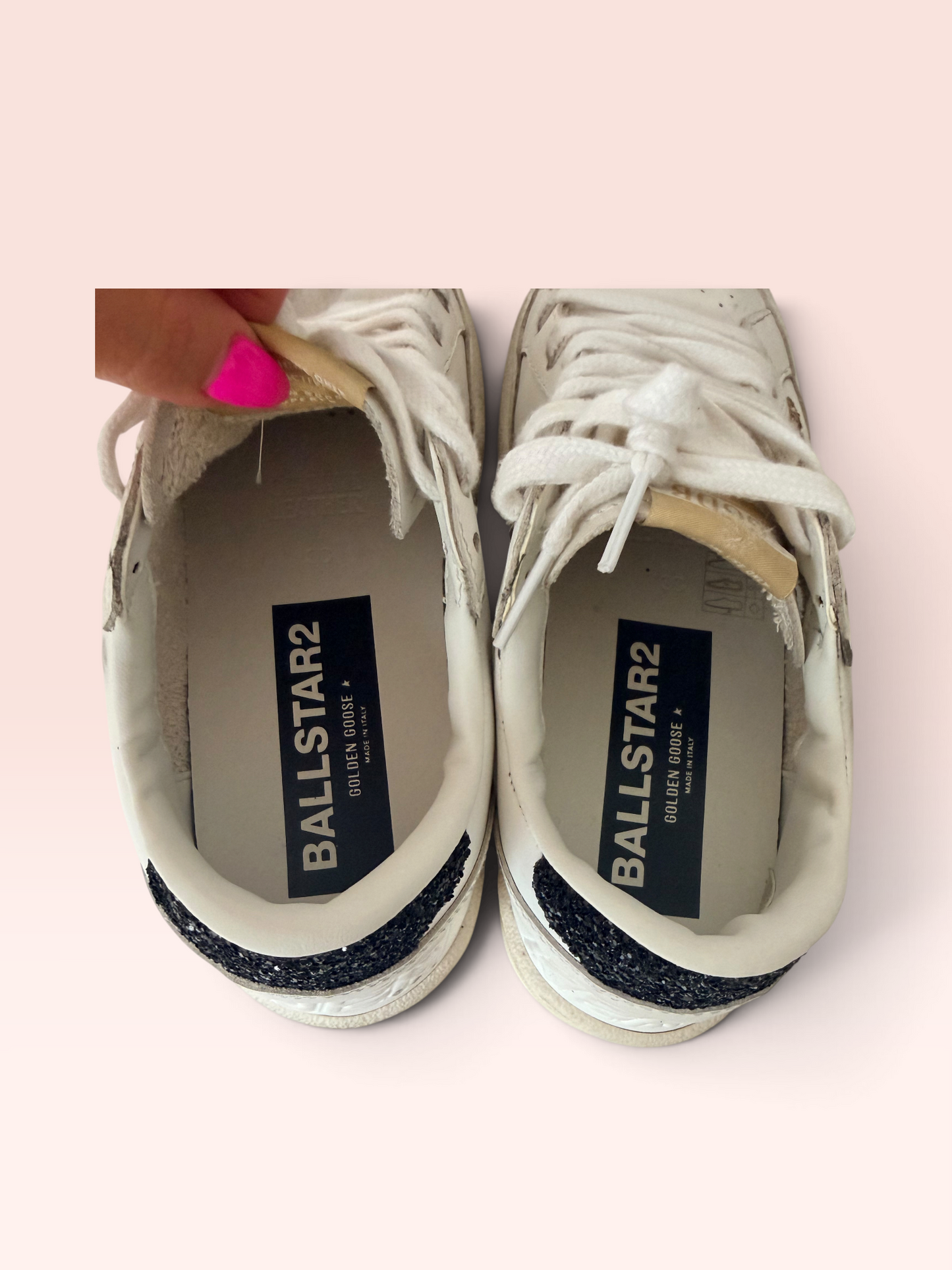 Golden Goose Leather Ballstar 2 Size 8 US 38 EU