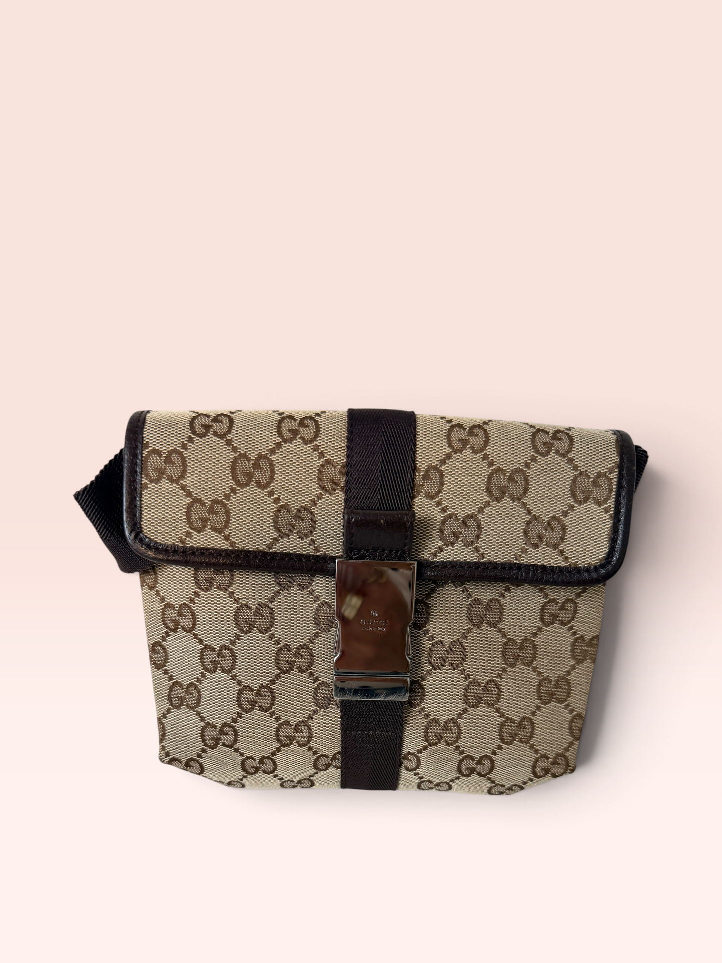 Gucci GG Canvas Vintage Waist Pouch