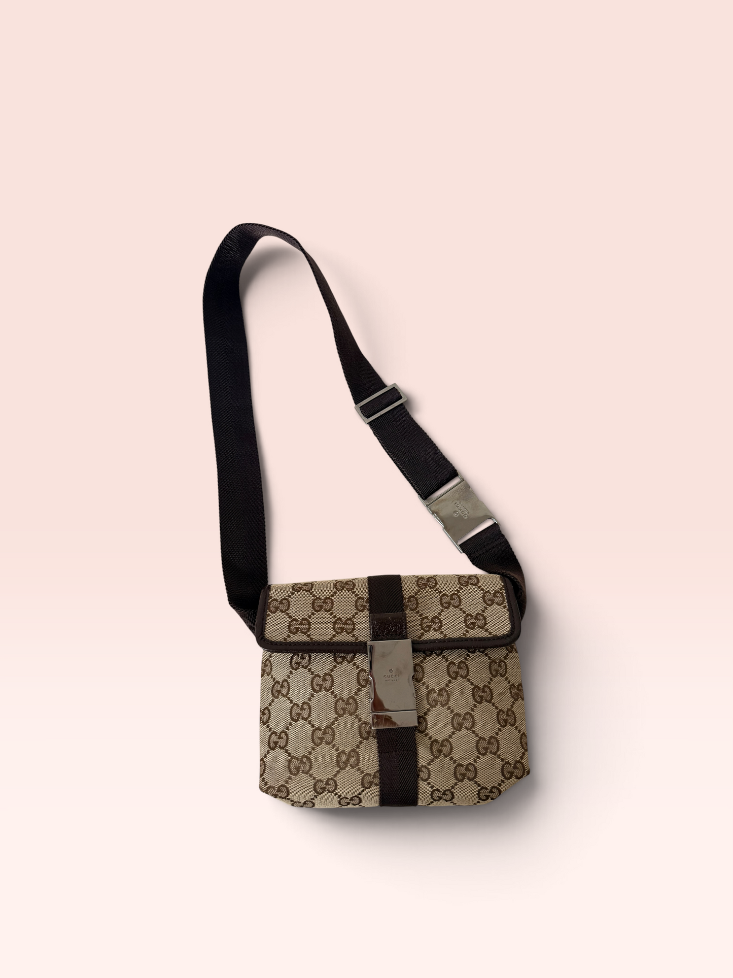 Gucci GG Canvas Vintage Waist Pouch