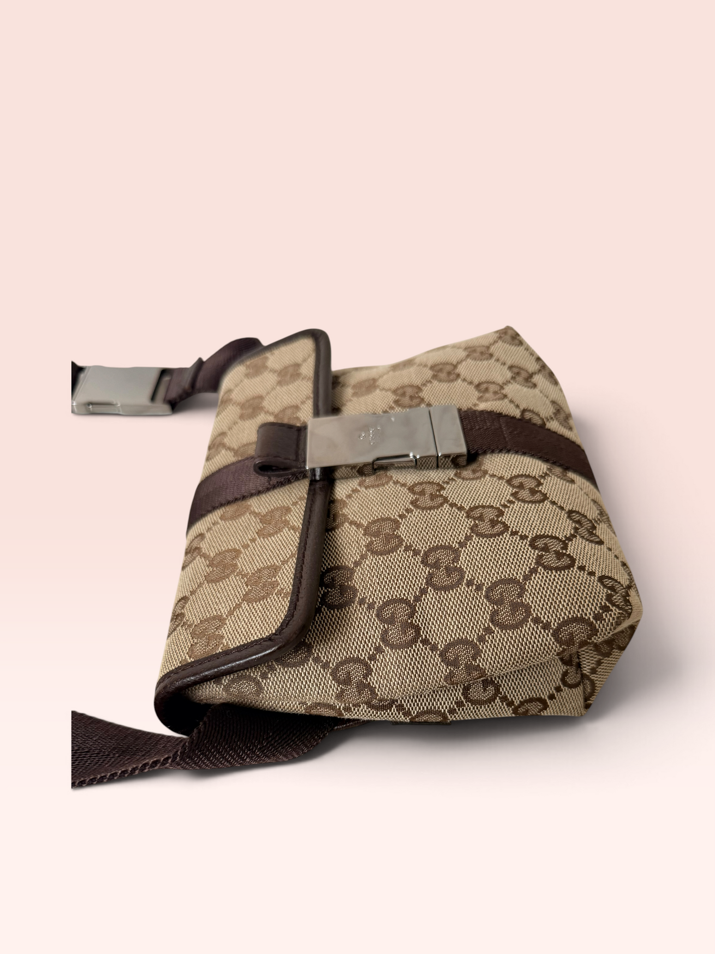 Gucci GG Canvas Vintage Waist Pouch