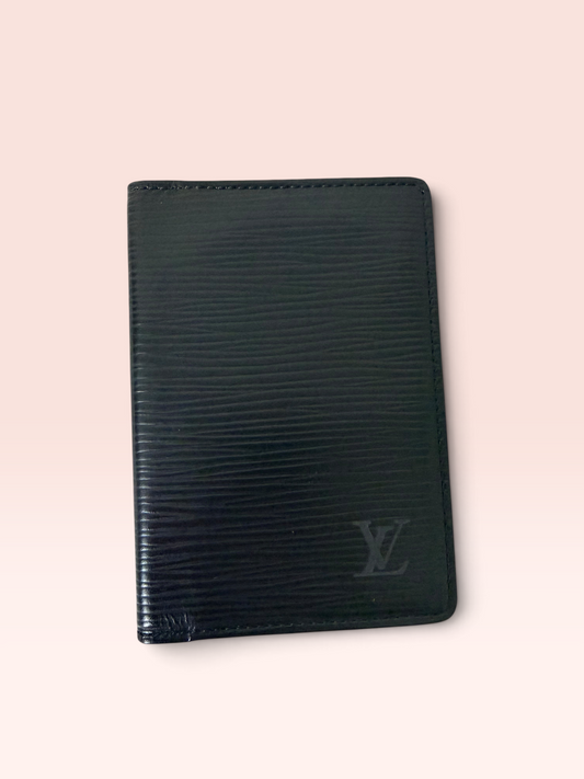Louis Vuitton Epi Leather Pocket Organizer (Black)