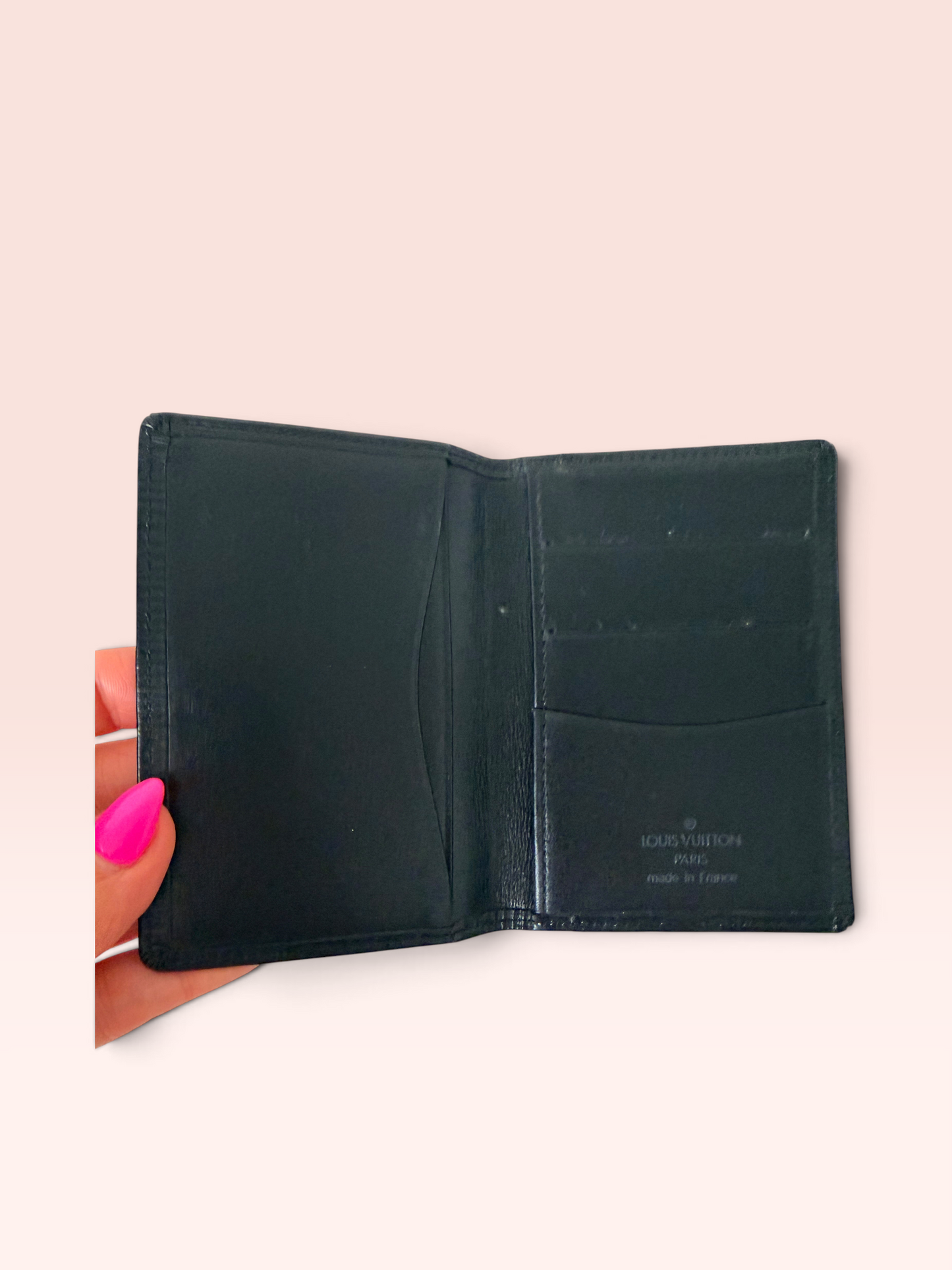 Louis Vuitton Epi Leather Pocket Organizer (Black)