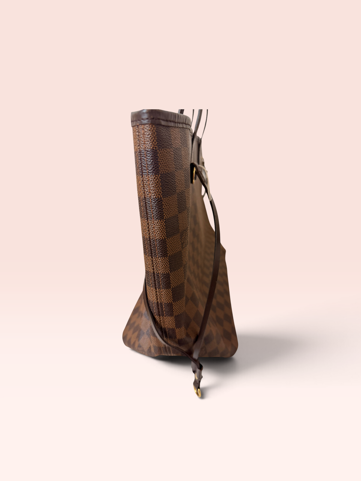 Louis Vuitton Damier Ebene Canvas Neverful GM Tote  2017