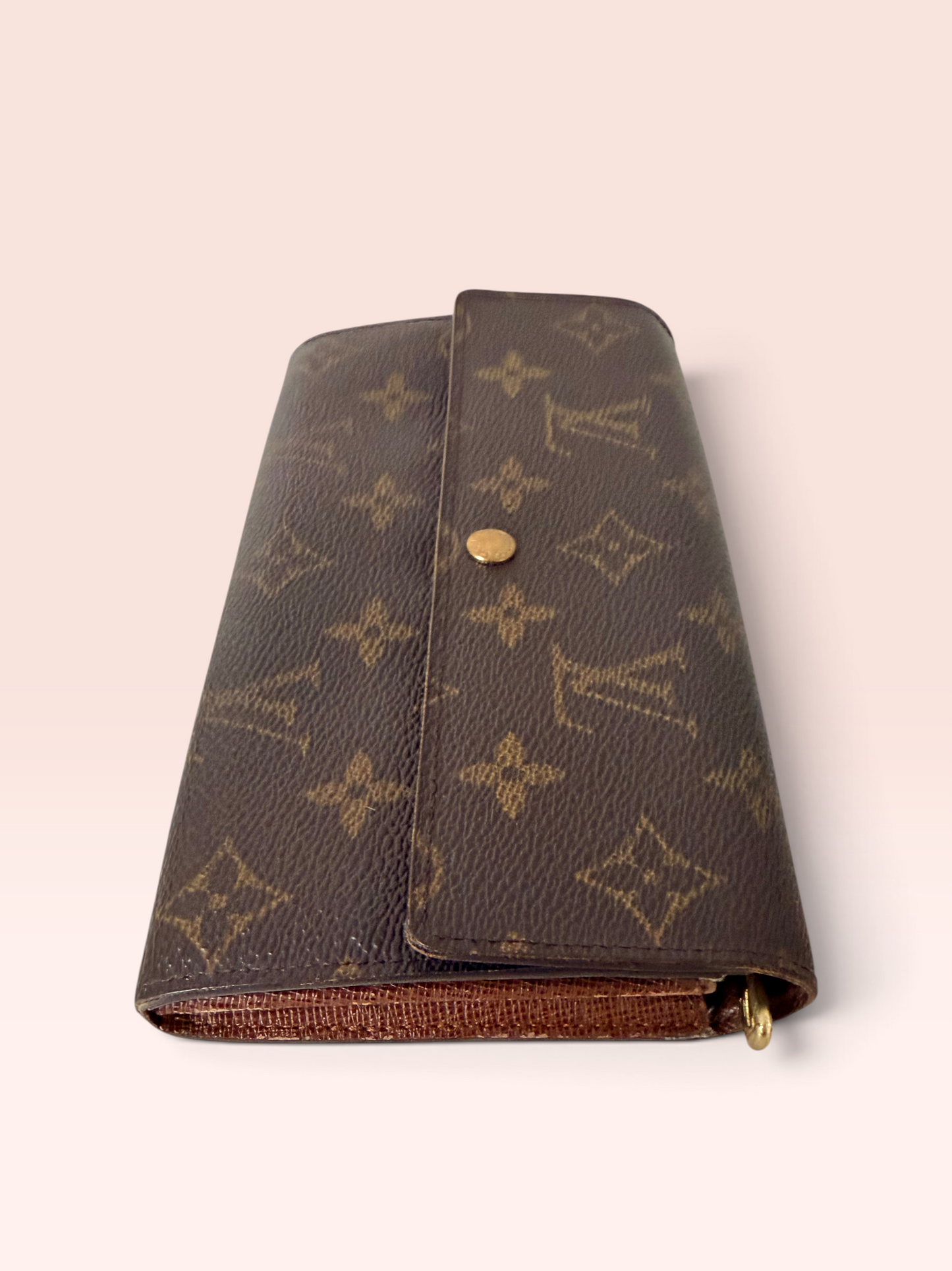 Louis Vuitton Monogram Canvas 0217 Sarah Wallet 2004