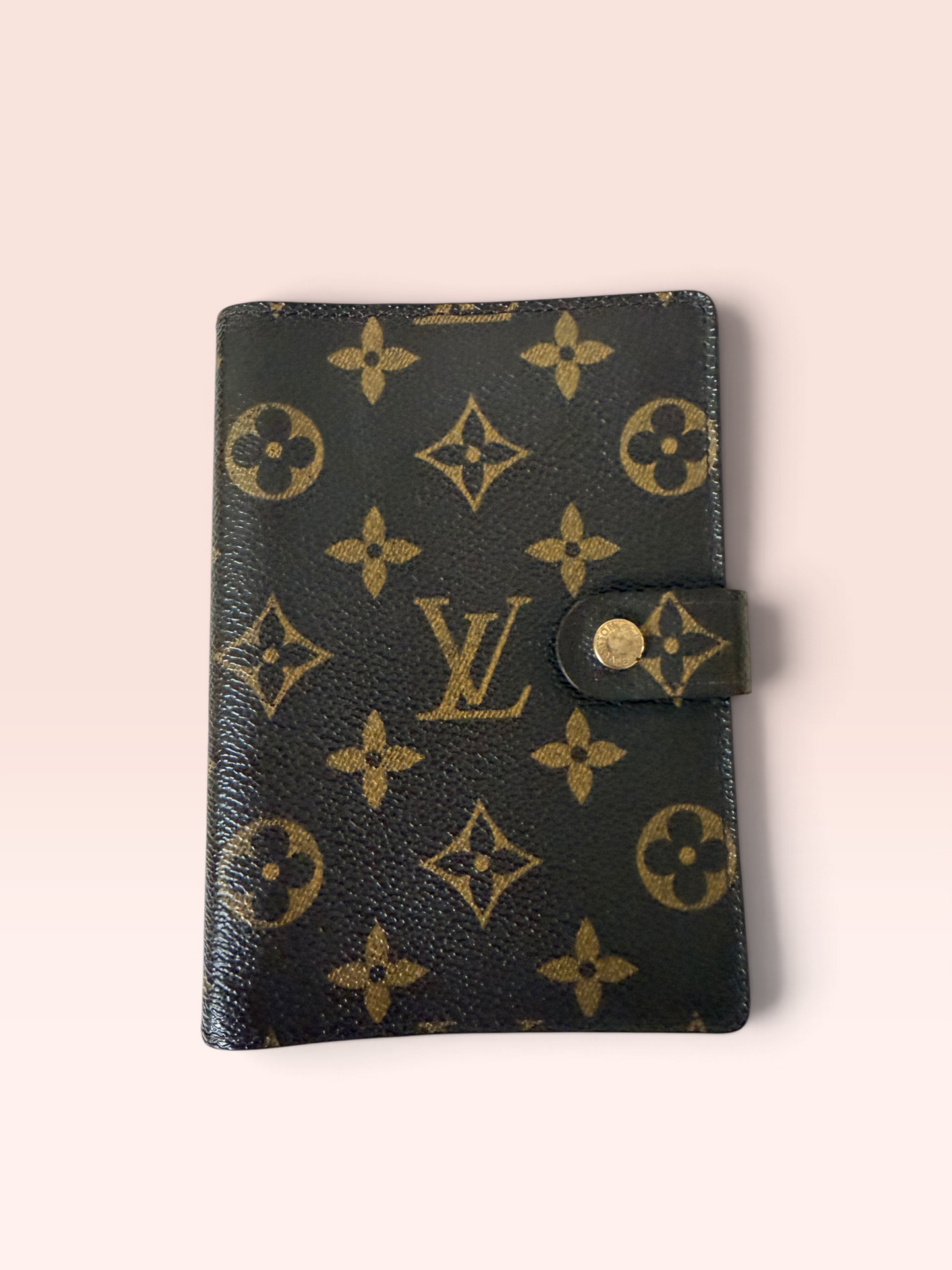 Louis Vuitton Monogram Canvas 0213 Agenda PM 2001