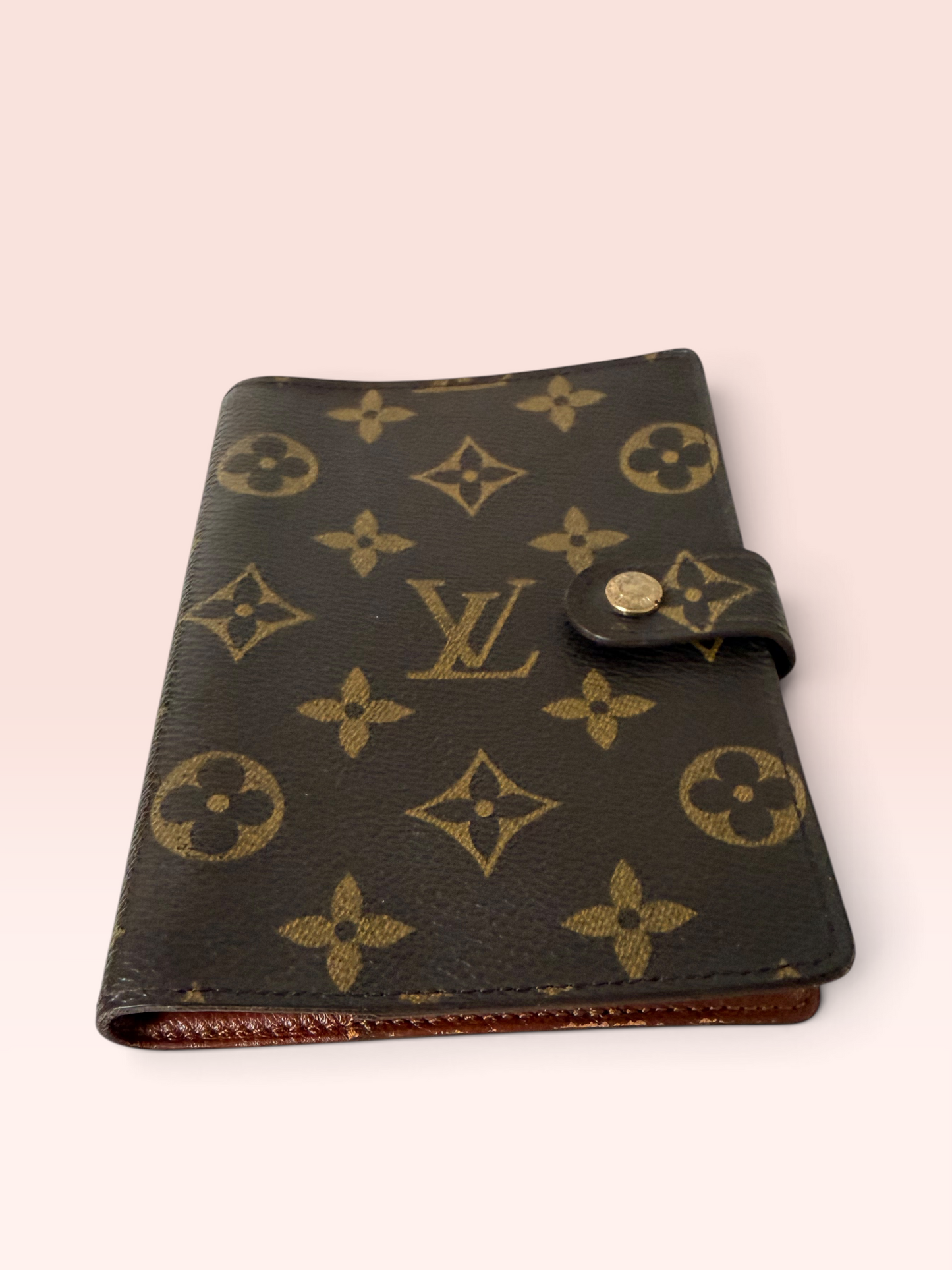 Louis Vuitton Monogram Canvas 0213 Agenda PM 2001