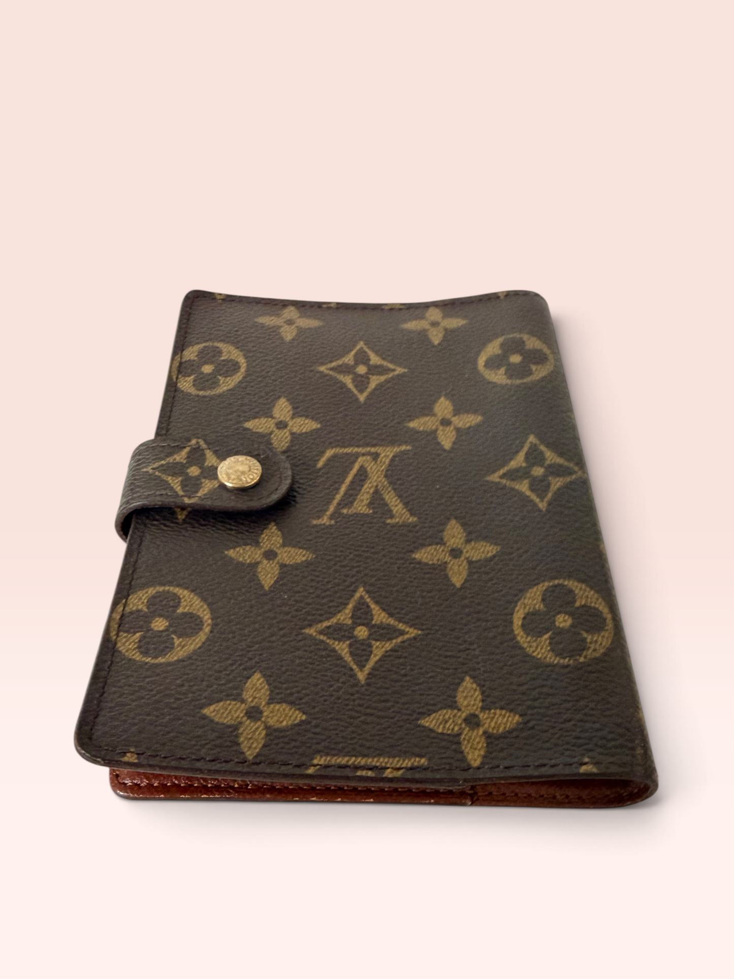 Louis Vuitton Monogram Canvas 0213 Agenda PM 2001