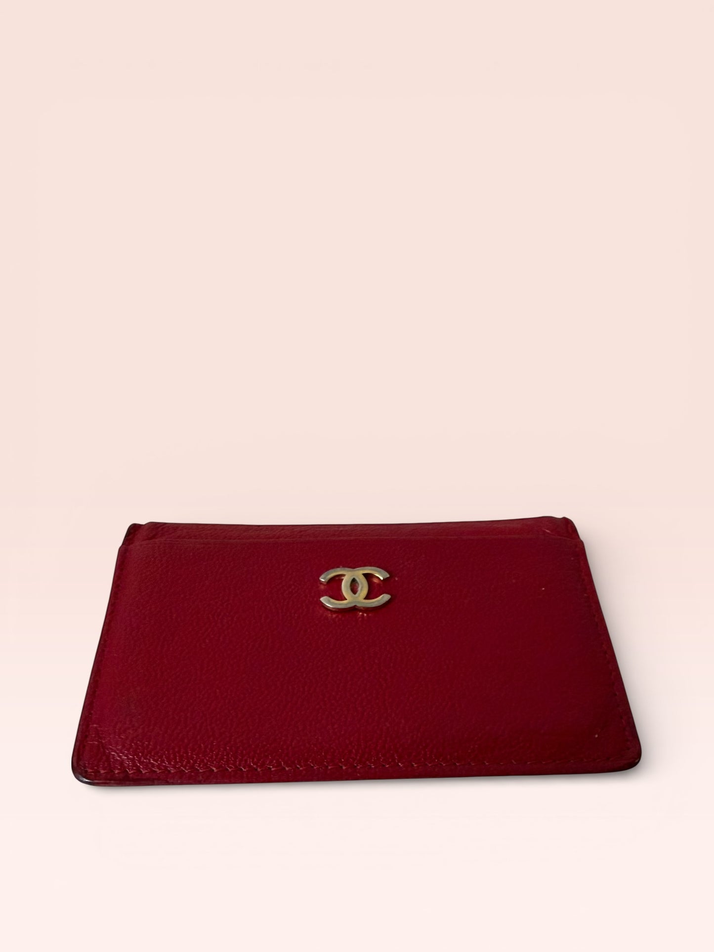 Chanel CC Grained Calfskin Cardholder 2000-2002