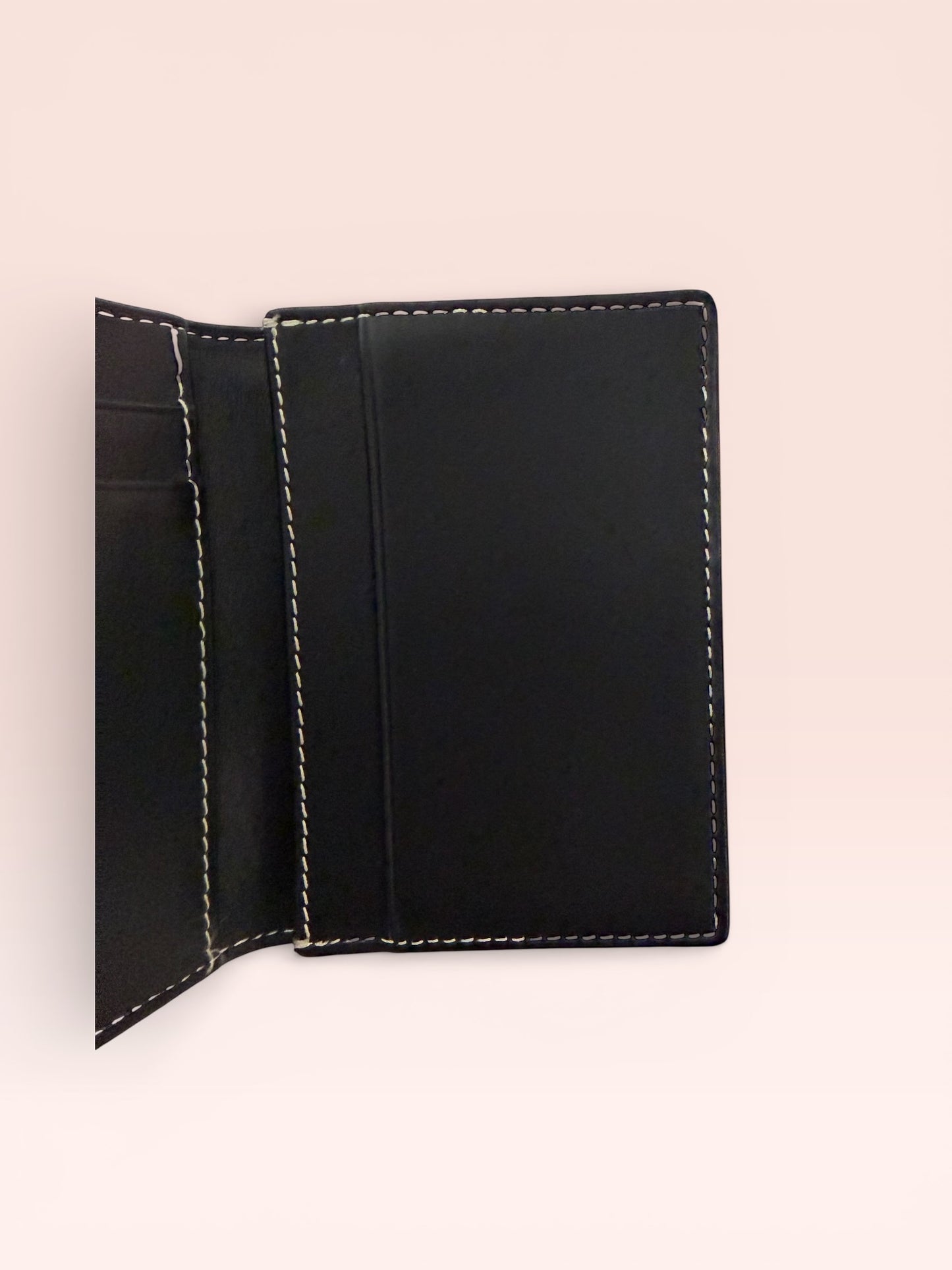 Burberry Check Coated Canvas Bifold Card Case