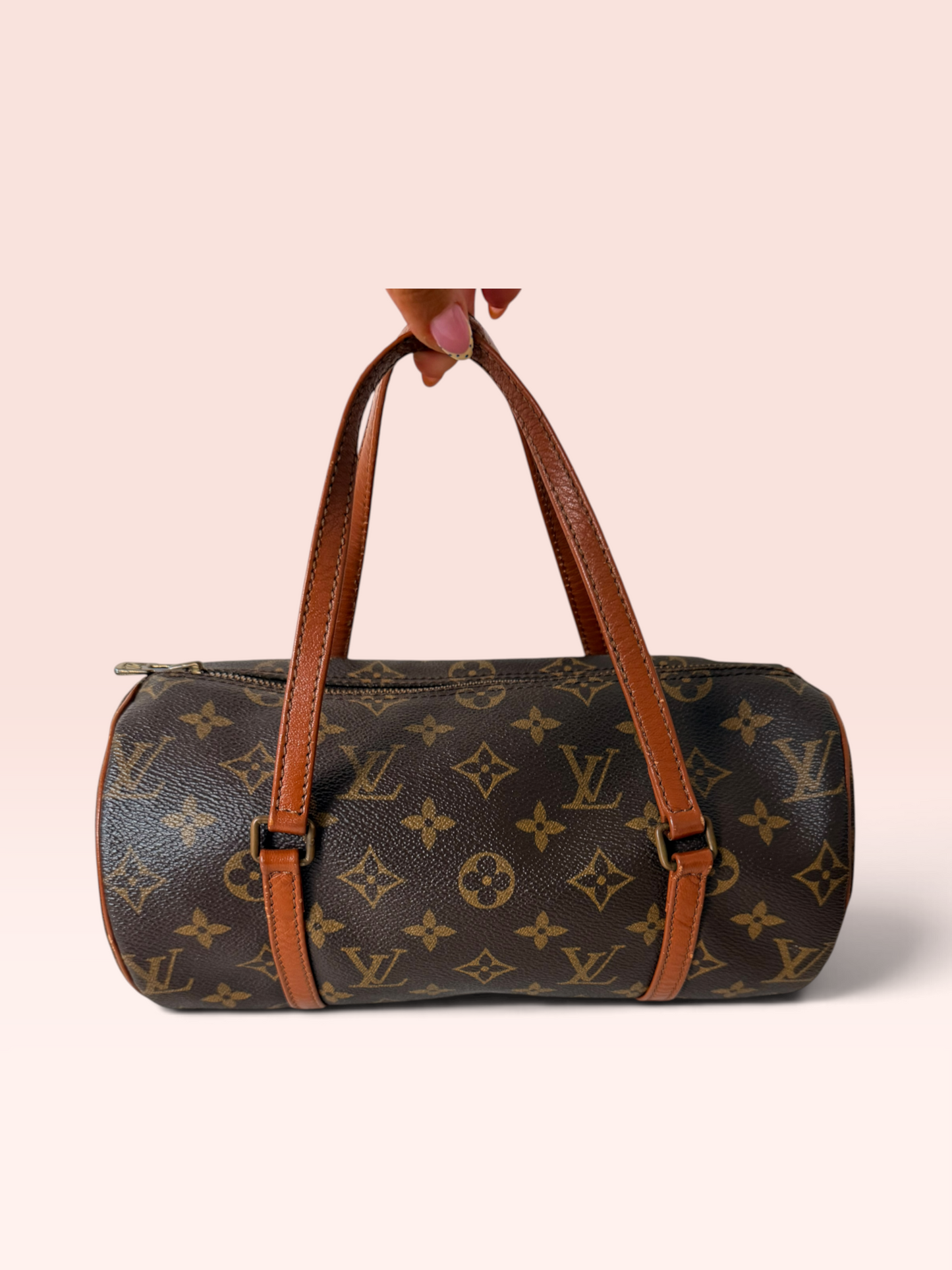 Louis Vuitton Monogram Canvas Papillon 26 Top Handle 1987