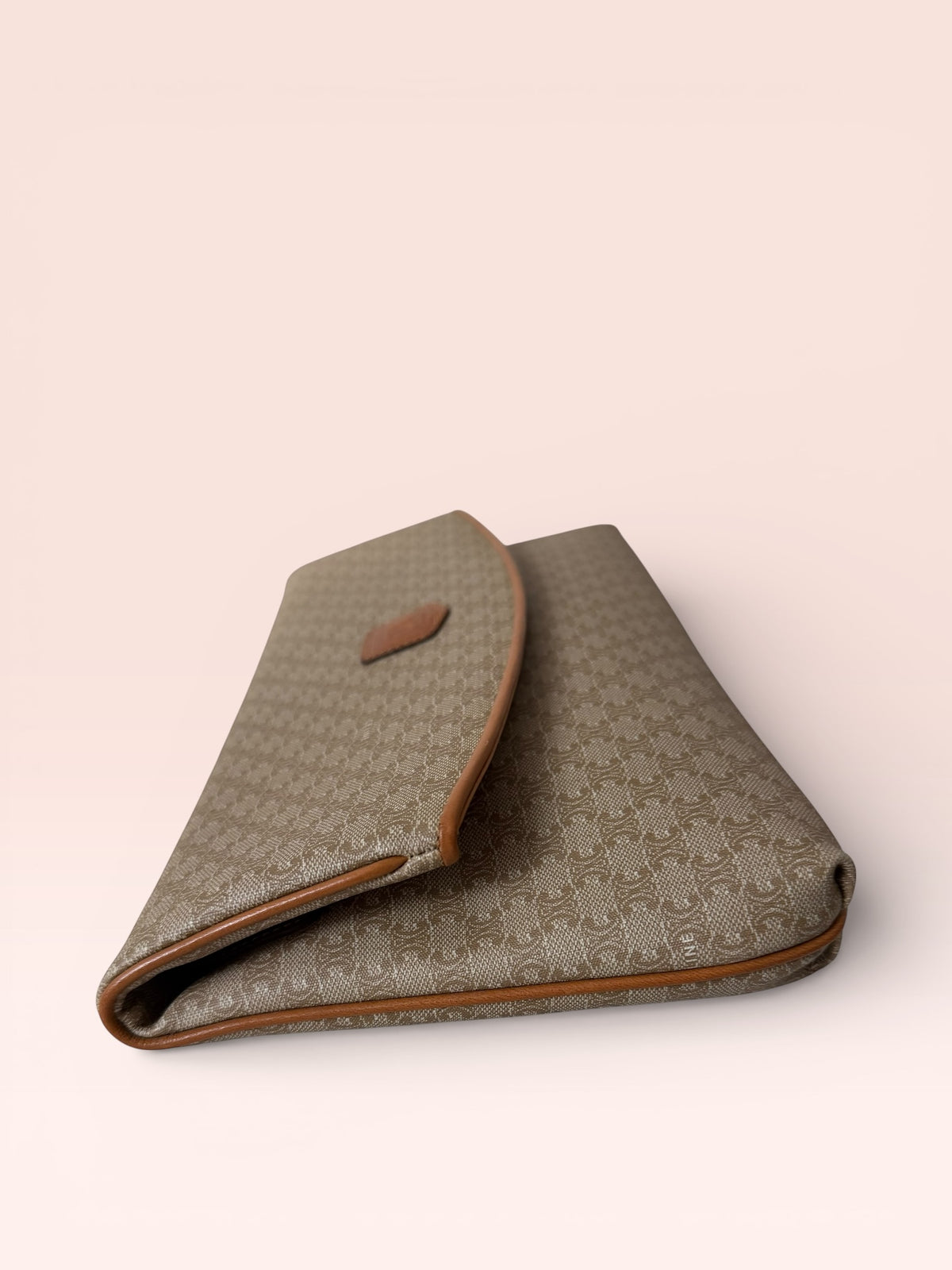 CELINE Coated Canvas clutches & wristlets Macadam Clutch Bag