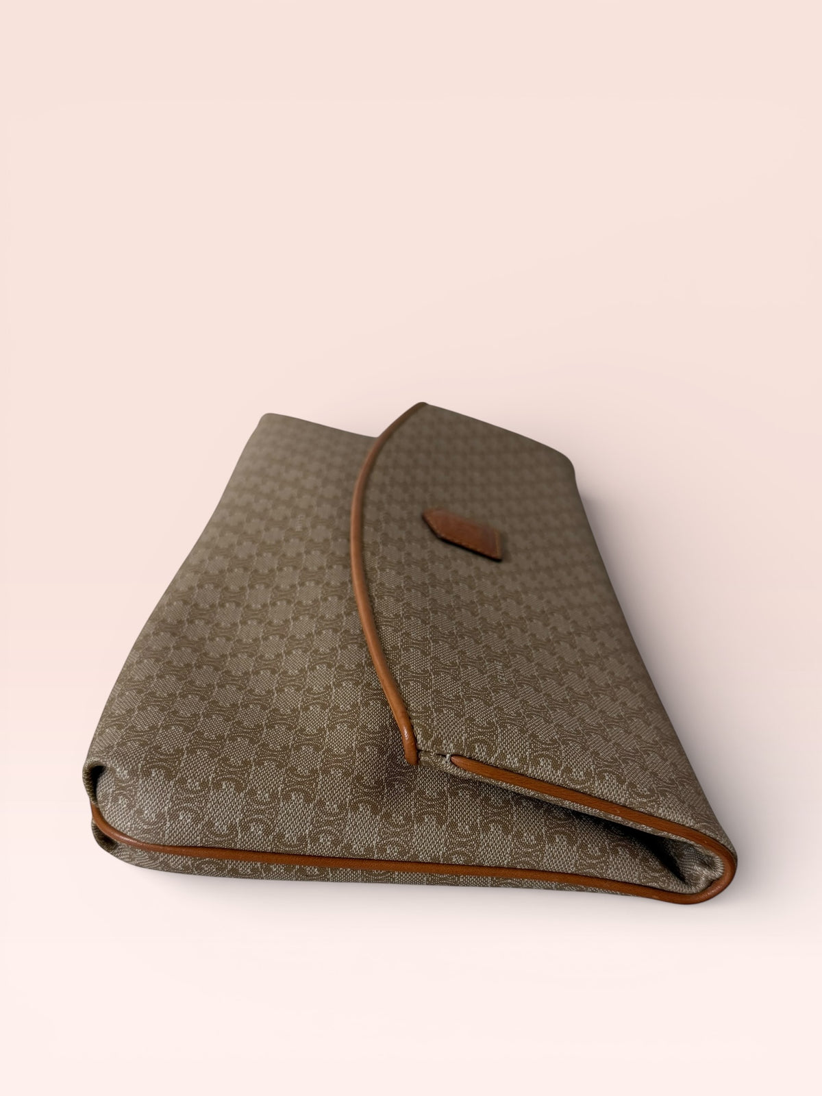 CELINE Coated Canvas clutches & wristlets Macadam Clutch Bag