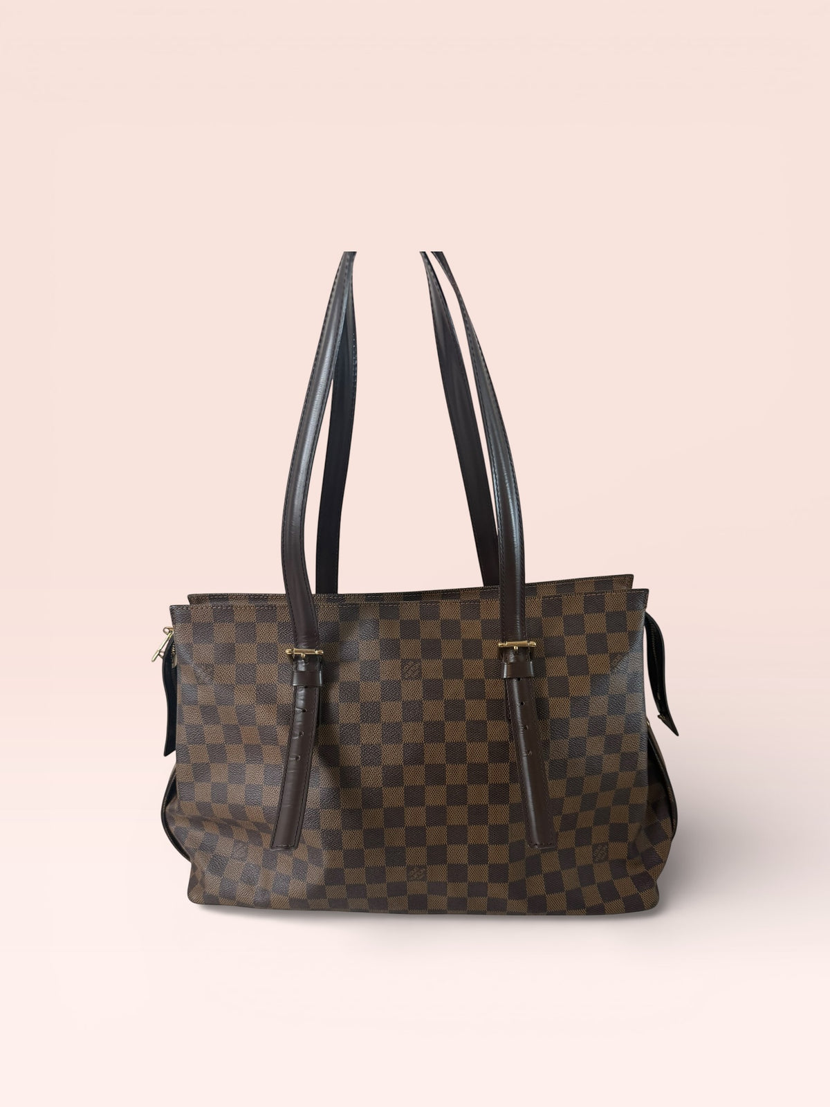 Louis Vuitton Damier Ebene Canvas Chelsea Shoulder Bag