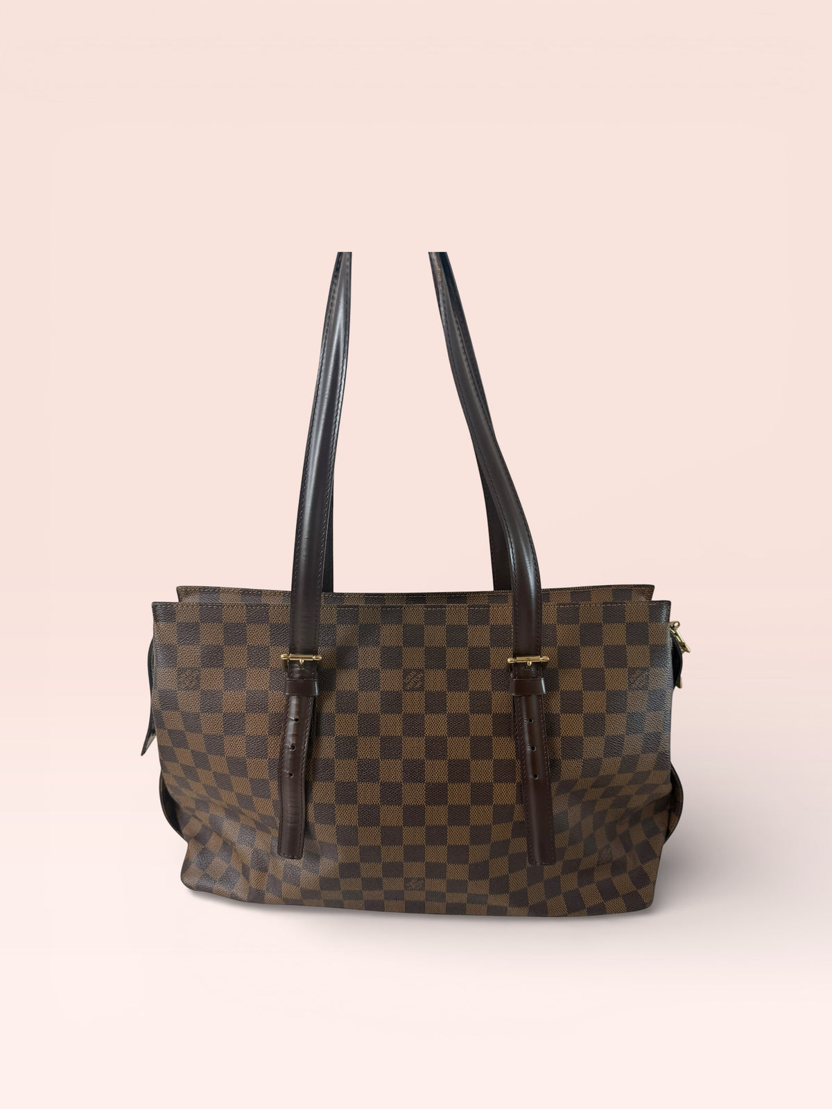 Louis Vuitton Damier Ebene Canvas Chelsea Shoulder Bag