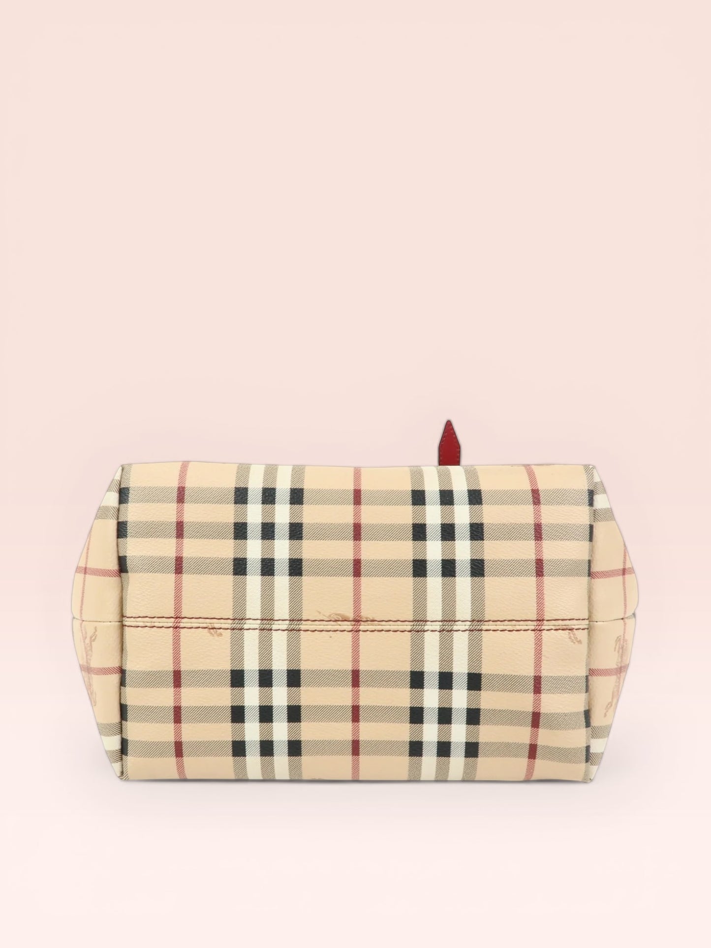 Burberry Coated Canvas Haymarket Check  Salisbury Tote