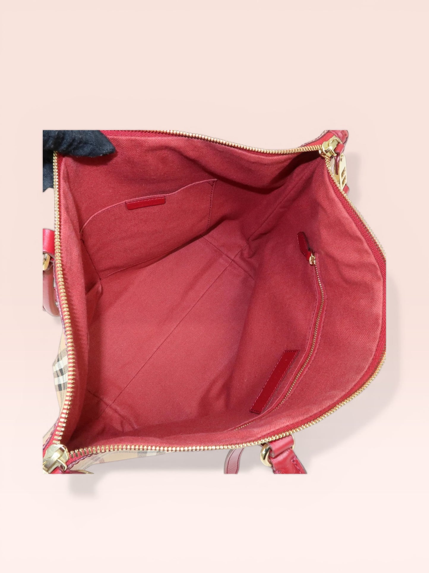 Burberry Coated Canvas Haymarket Check  Salisbury Tote