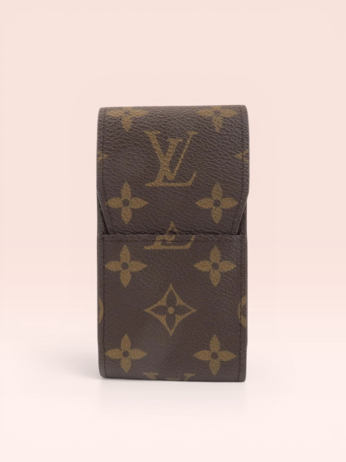 Louis Vuitton  Canvas Etui Cigarette Monogram Cigarette Case 1995