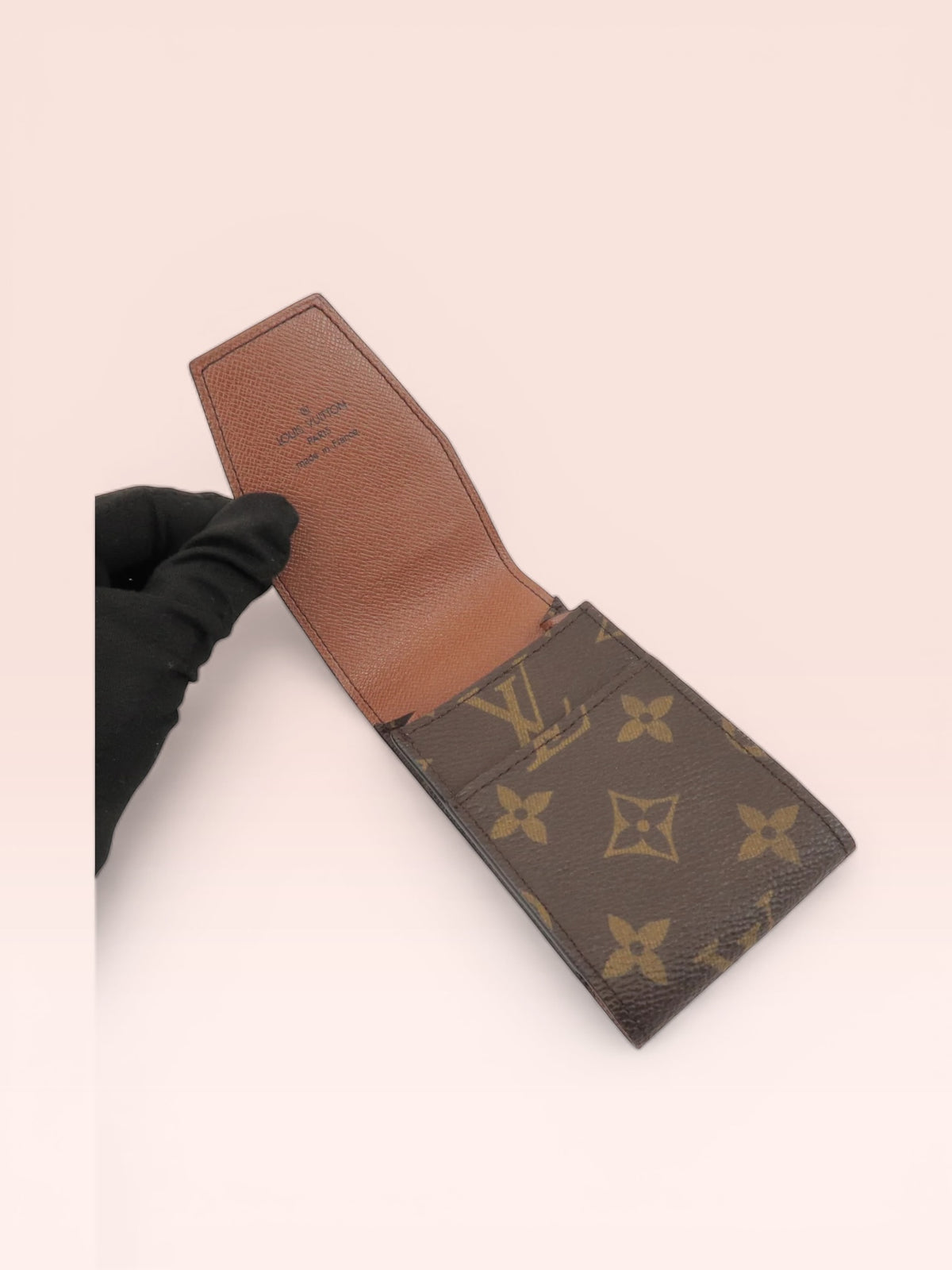 Louis Vuitton  Canvas Etui Cigarette Monogram Cigarette Case 1995