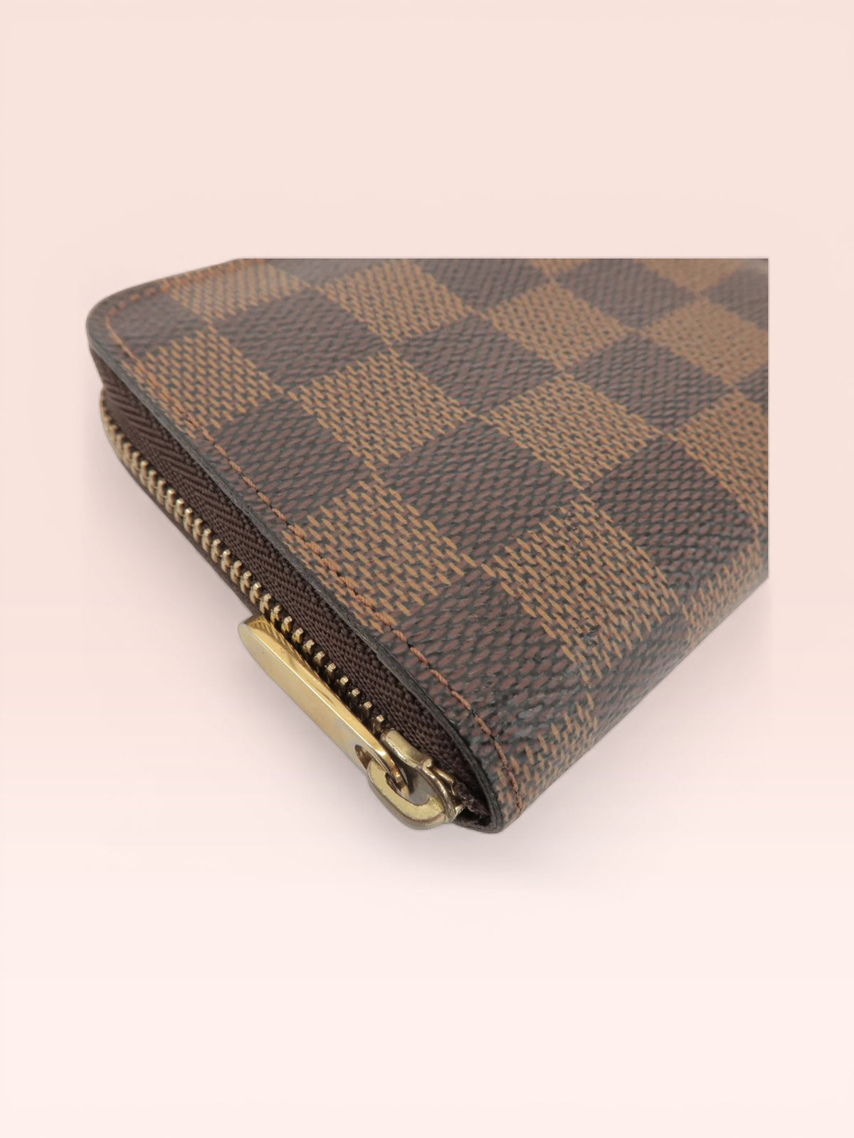 Louis Vuitton Damier Ebene Canvas Zippy Coin Case 2009