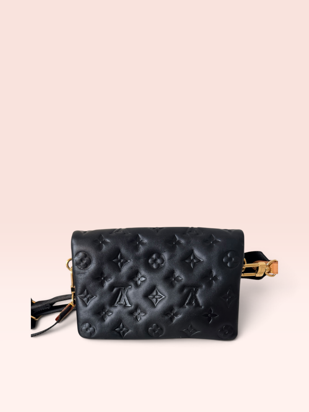 Louis Vuitton Soft Lambskin Pochette Coussin Microchipped