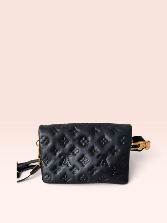 Louis Vuitton Soft Lambskin Pochette Coussin Microchipped