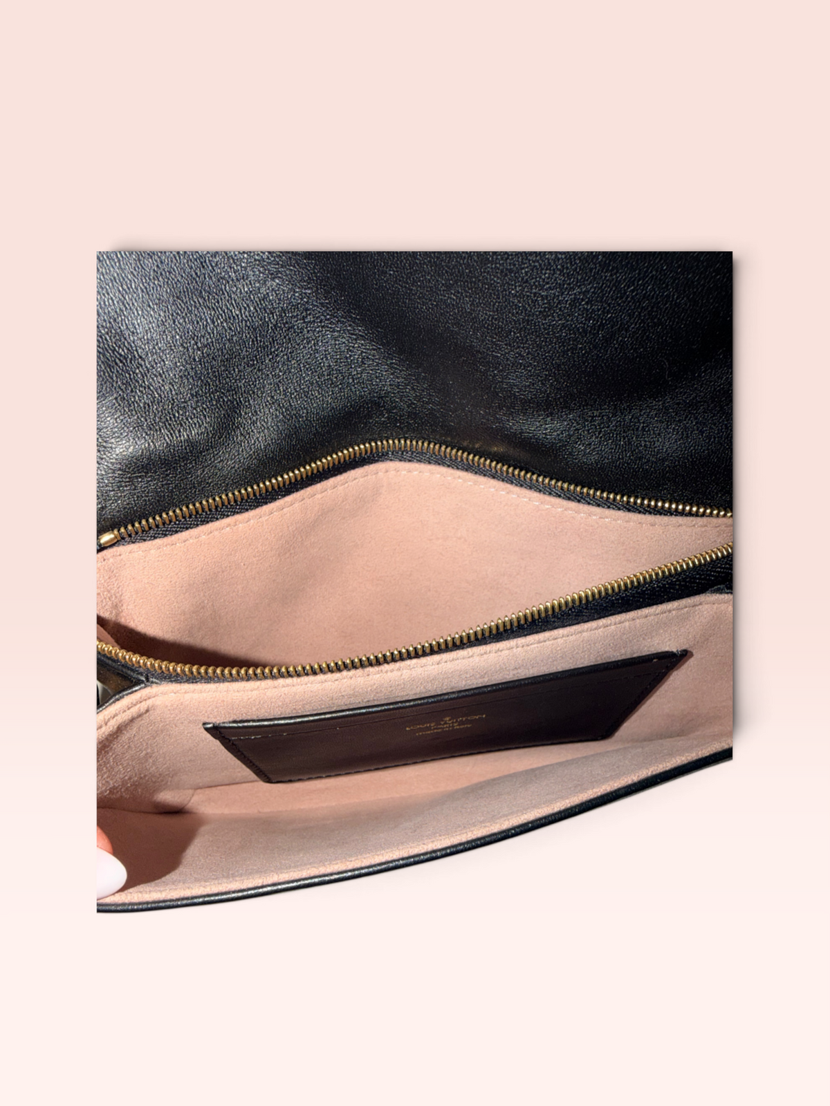 Louis Vuitton Soft Lambskin Pochette Coussin Microchipped