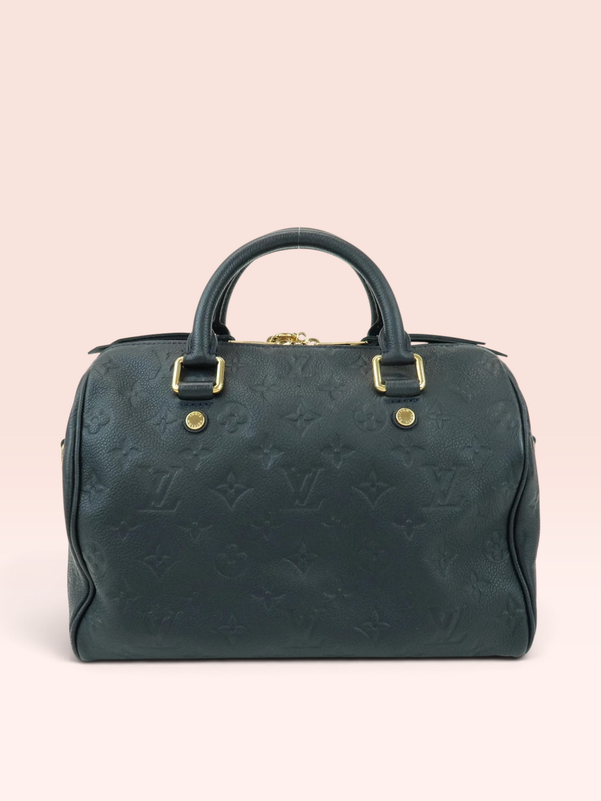 LOUIS VUITTON MONOGRAM EMPREINTE SPEEDY 25 NAVY 2012