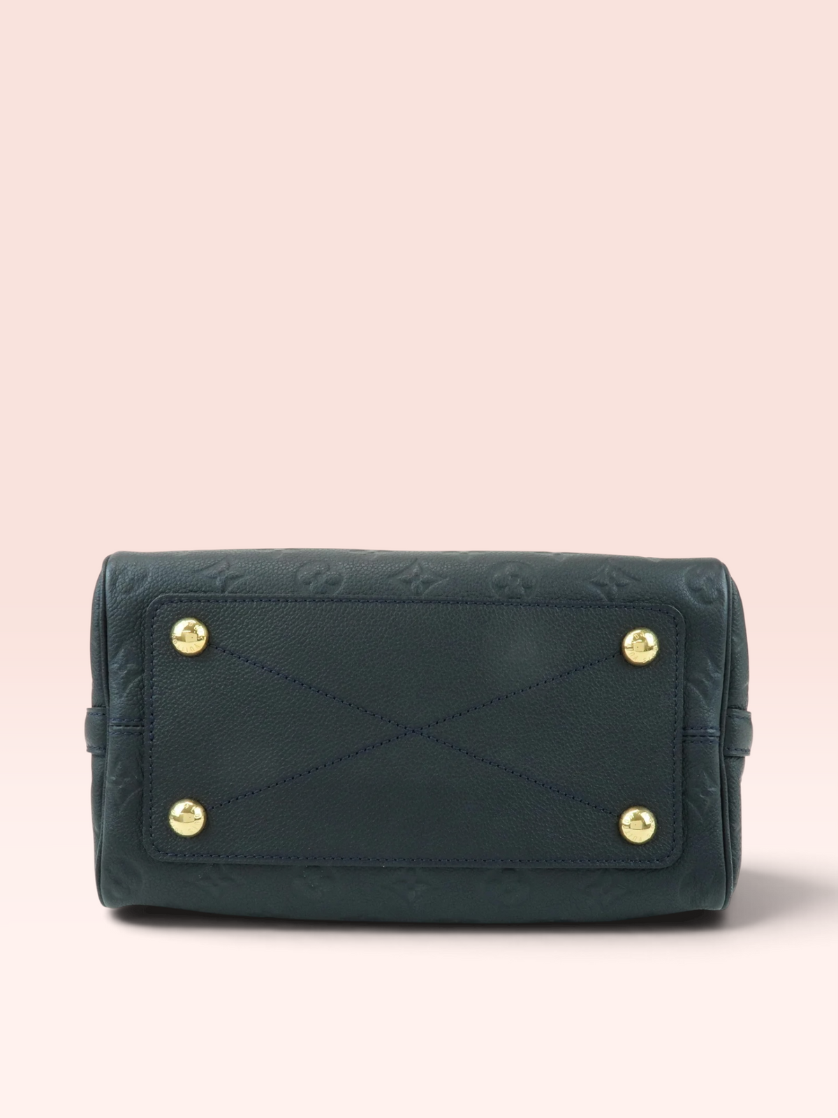 LOUIS VUITTON MONOGRAM EMPREINTE SPEEDY 25 NAVY 2012