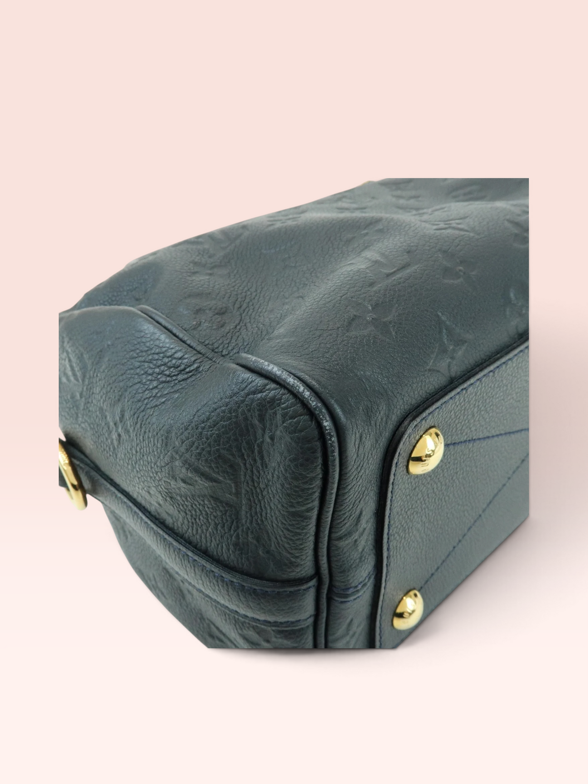 LOUIS VUITTON MONOGRAM EMPREINTE SPEEDY 25 NAVY 2012