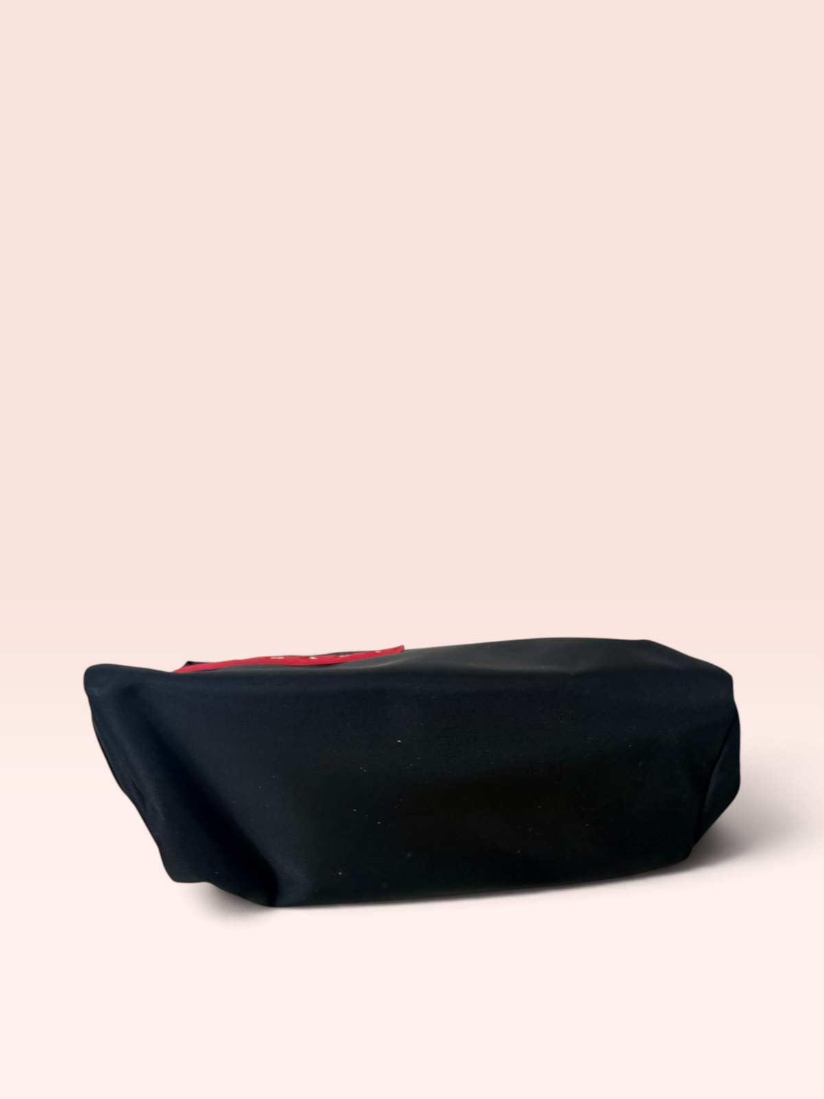 Prada Nylon Luna Rossa Cosmetic Pouch (Black)