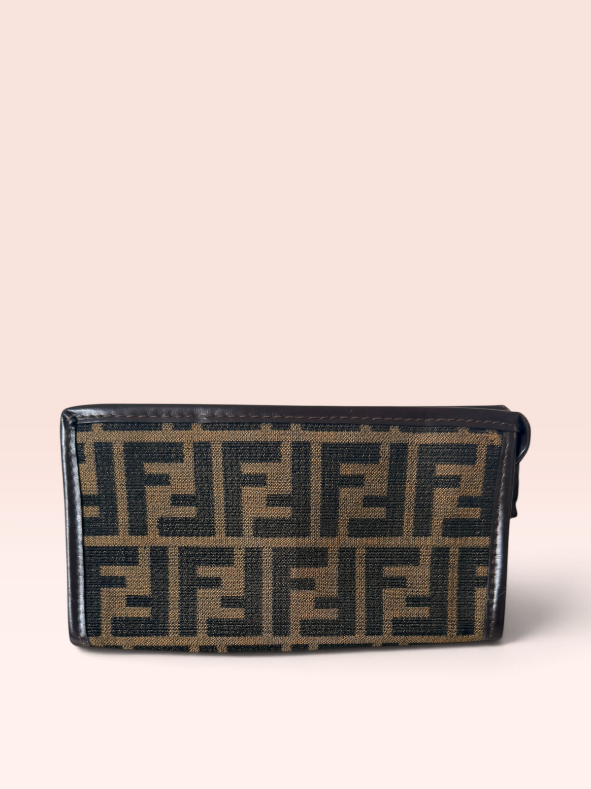 Fendi FF Zucca Print Canvas Cosmetic Pouch