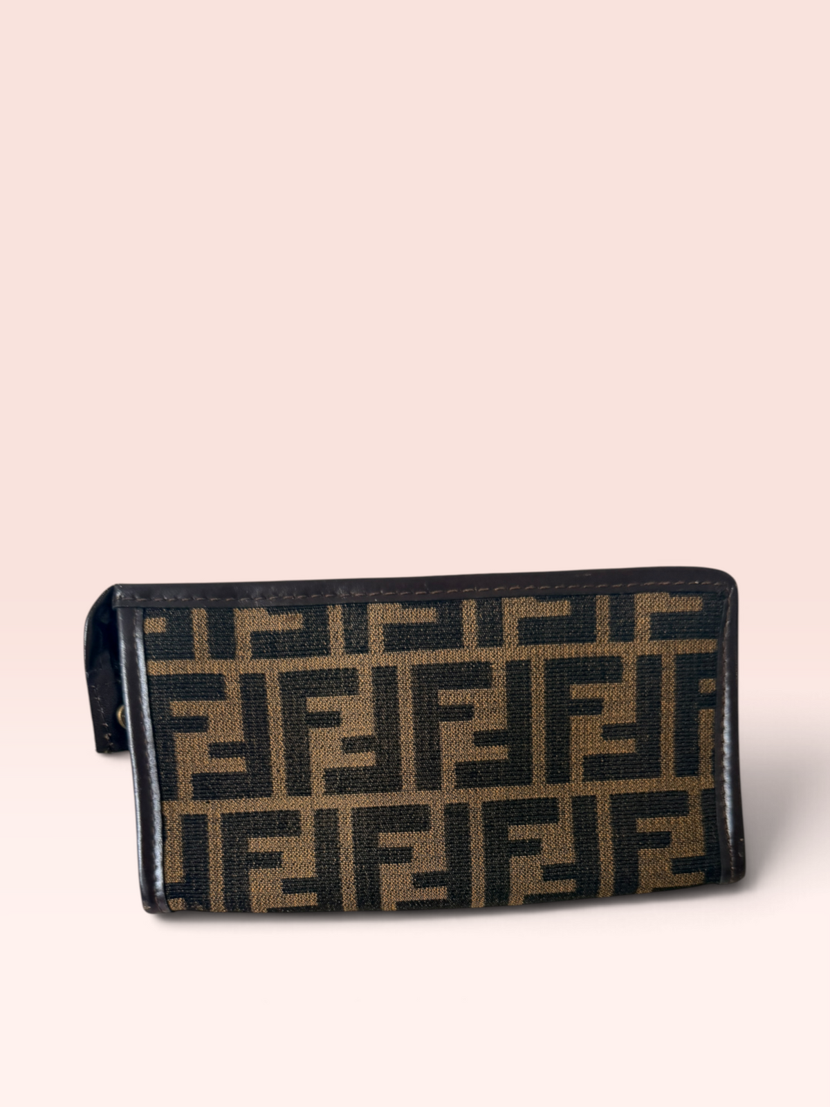 Fendi FF Zucca Print Canvas Cosmetic Pouch