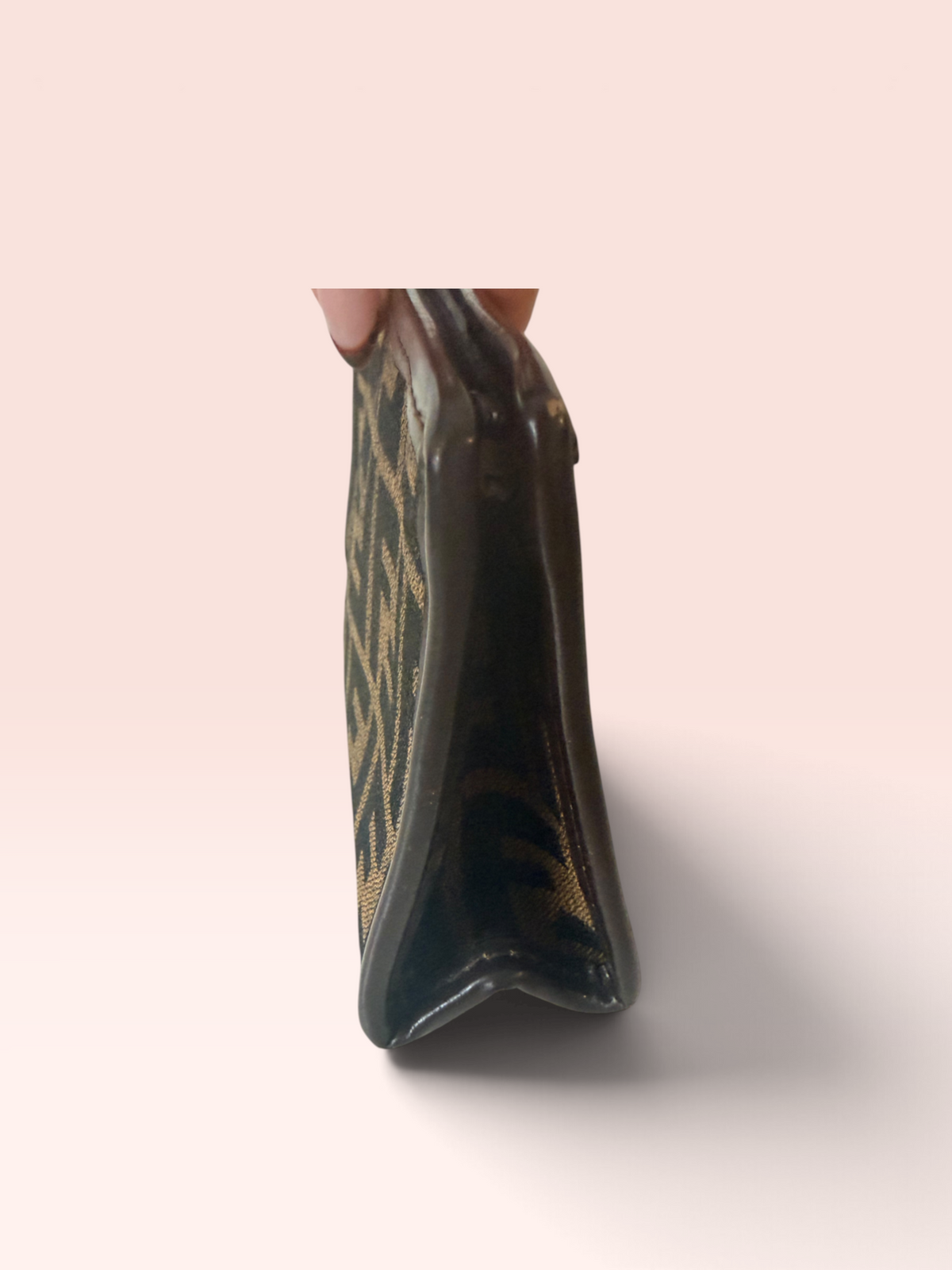 Fendi FF Zucca Print Canvas Cosmetic Pouch