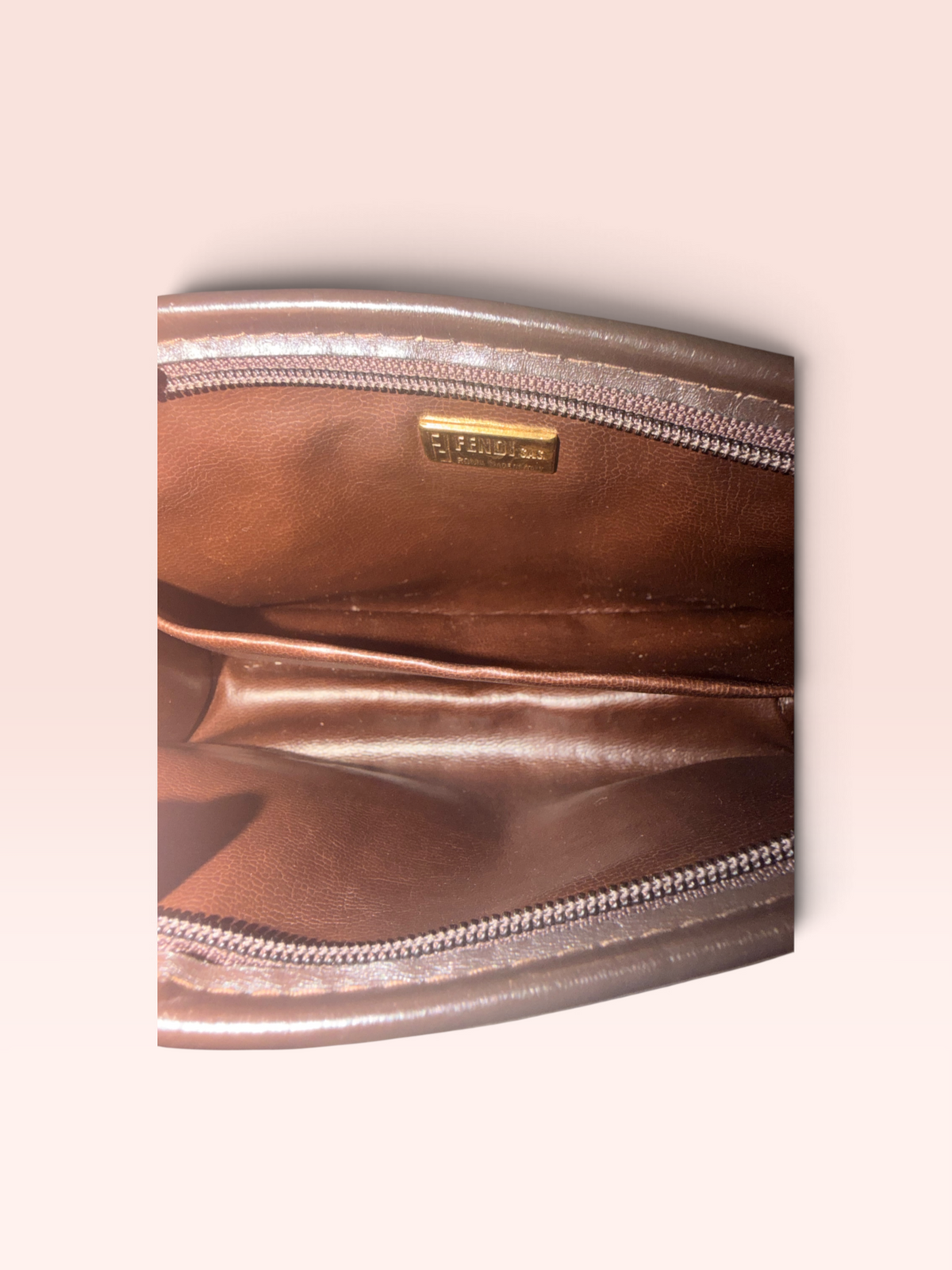 Fendi FF Zucca Print Canvas Cosmetic Pouch