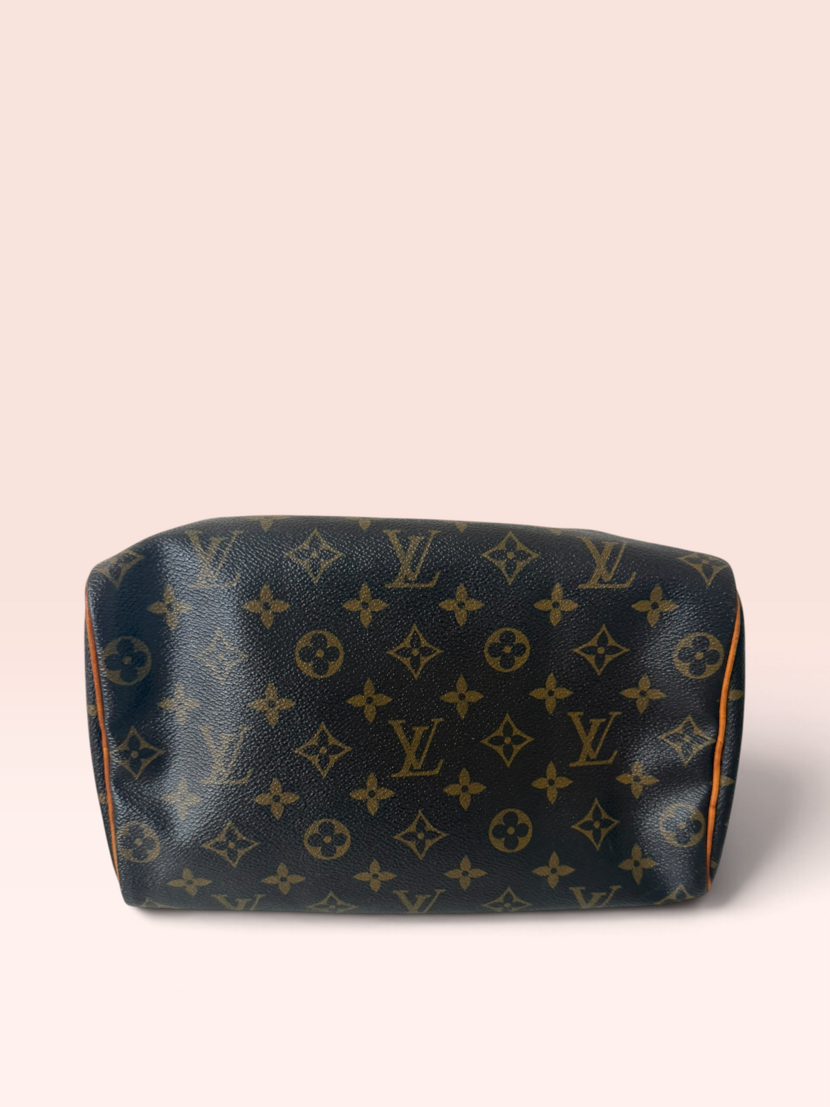 Louis Vuitton Monogram Canvas Speedy 25 1991 w Lock and Key