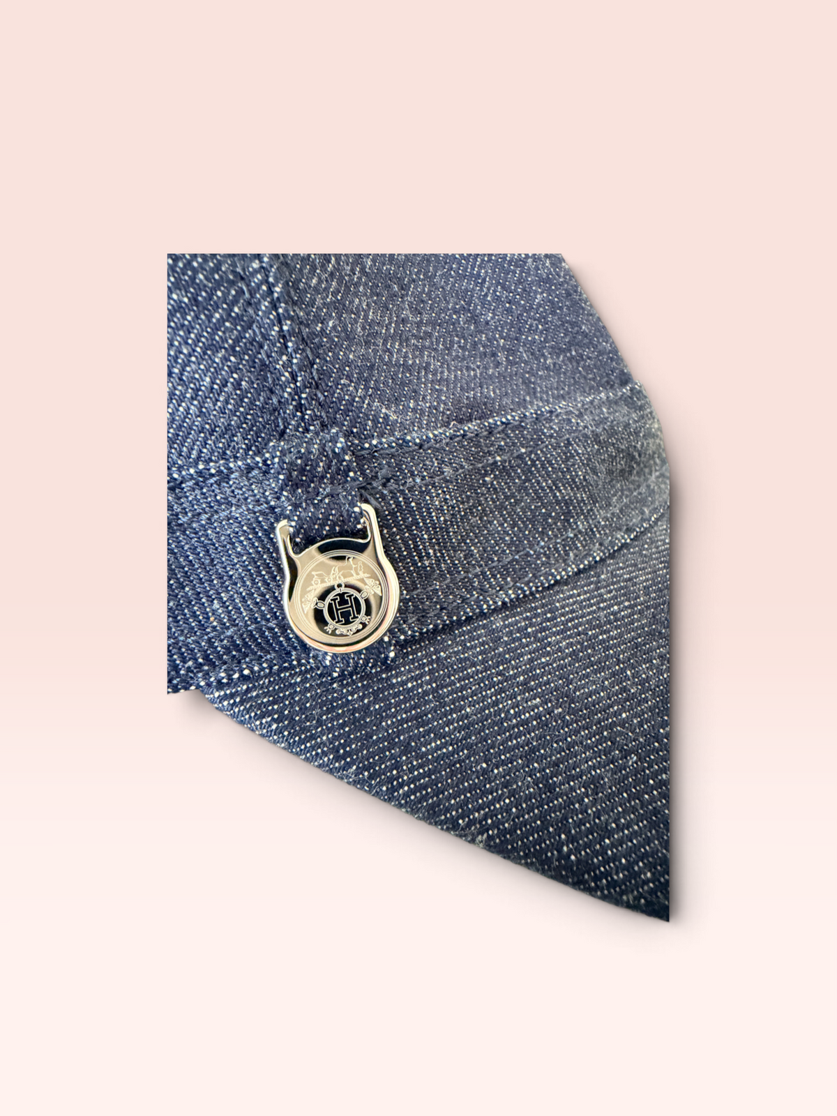 Hermes Joanne Denim Cao (Indigo) Size 57
