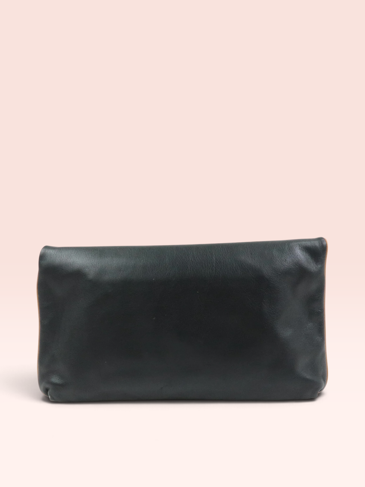 Celine Leather Macadam Vintage Leather Clutch